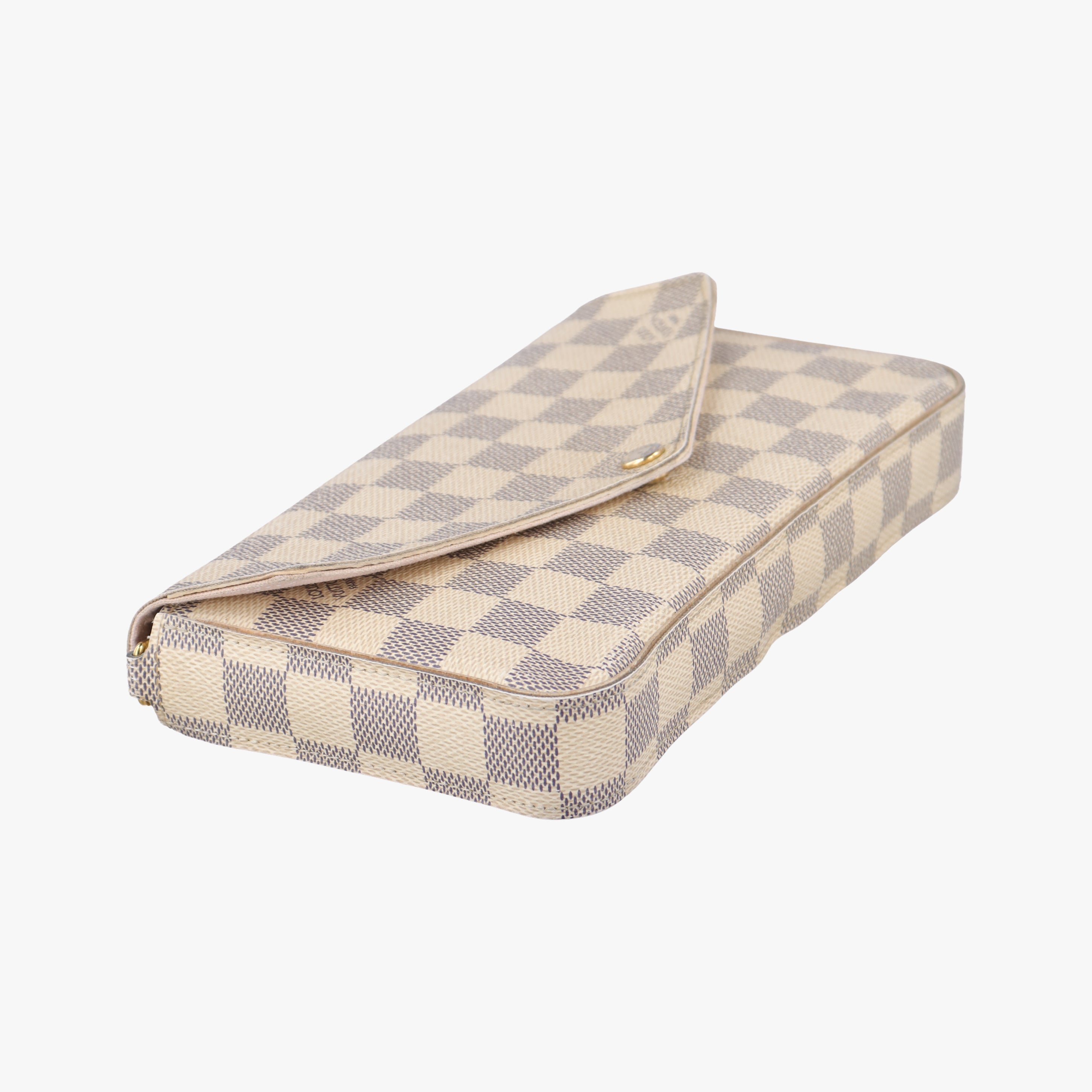 Pochette FéLICIE Azur Damier Canvas N63106 MI1117ポシェットフェリシー アズール ダミエキャンバス N63106 MI1117