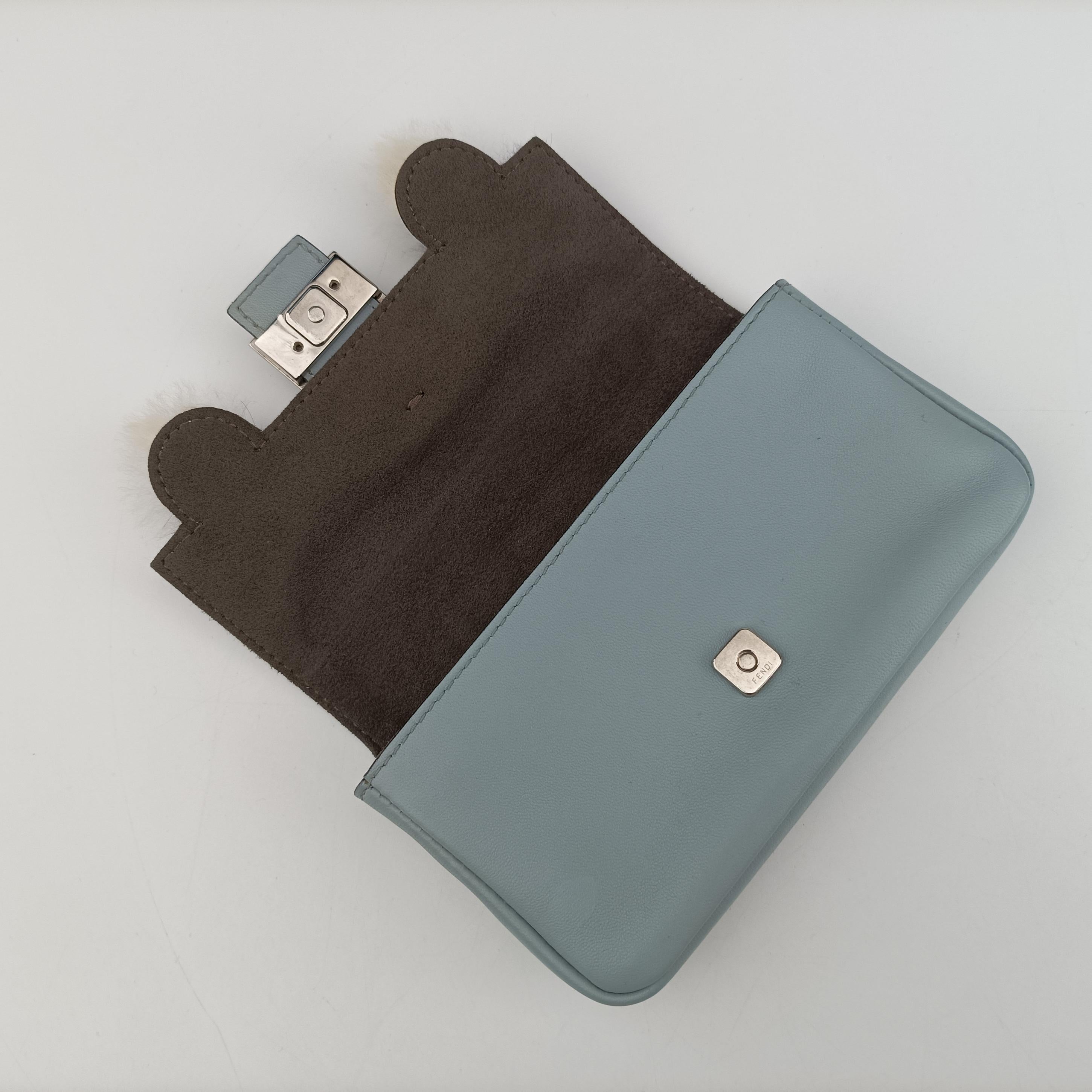 monster micro Baguette Blue×Multicolour Leather 8M0354 8M0354-3ZQ-169-3355モンスターマイクロバケット ブルー×マルチカラー レザー 8M0354 8M0354-3ZQ-169-3355