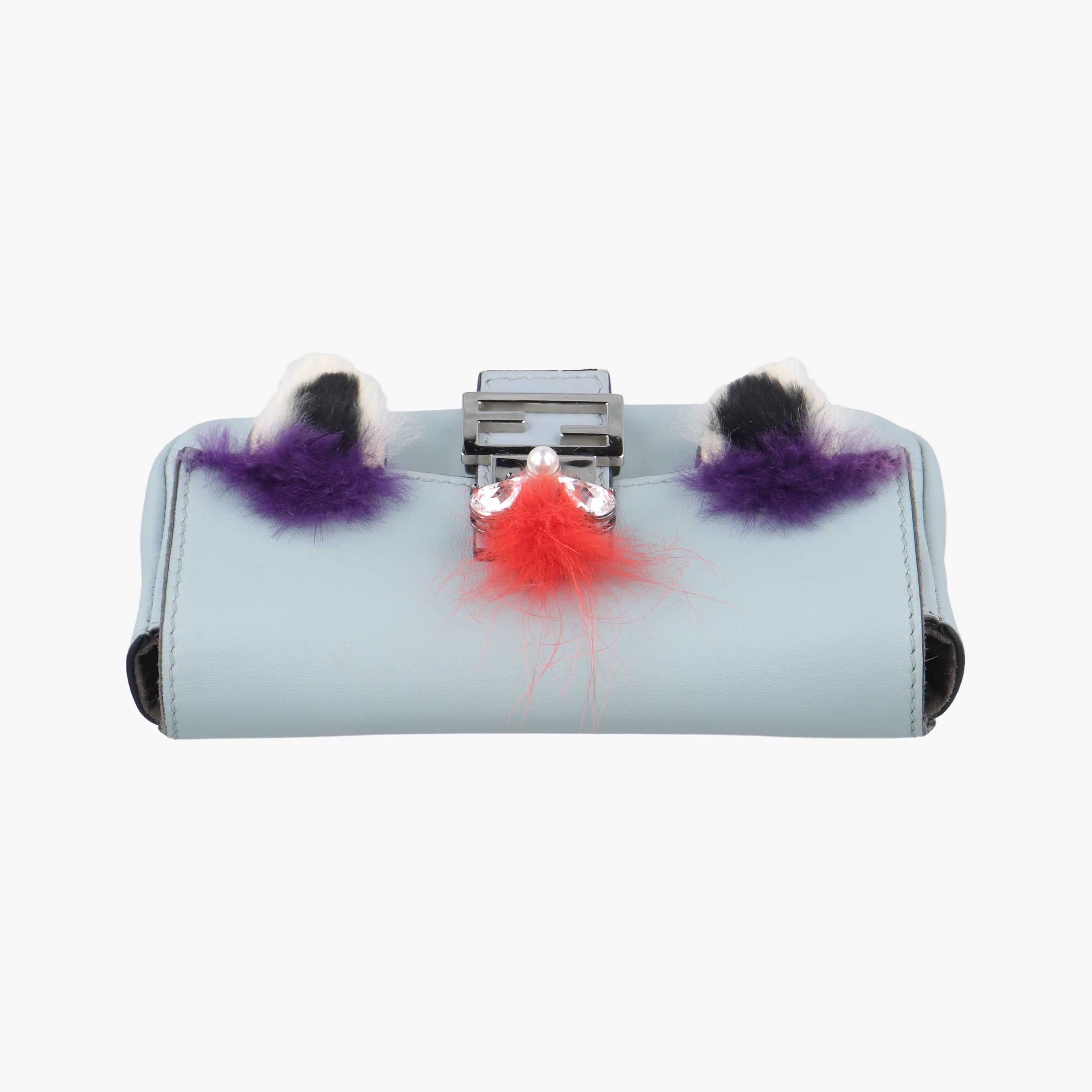 monster micro Baguette Blue×Multicolour Leather 8M0354 8M0354-3ZQ-169-3355モンスターマイクロバケット ブルー×マルチカラー レザー 8M0354 8M0354-3ZQ-169-3355