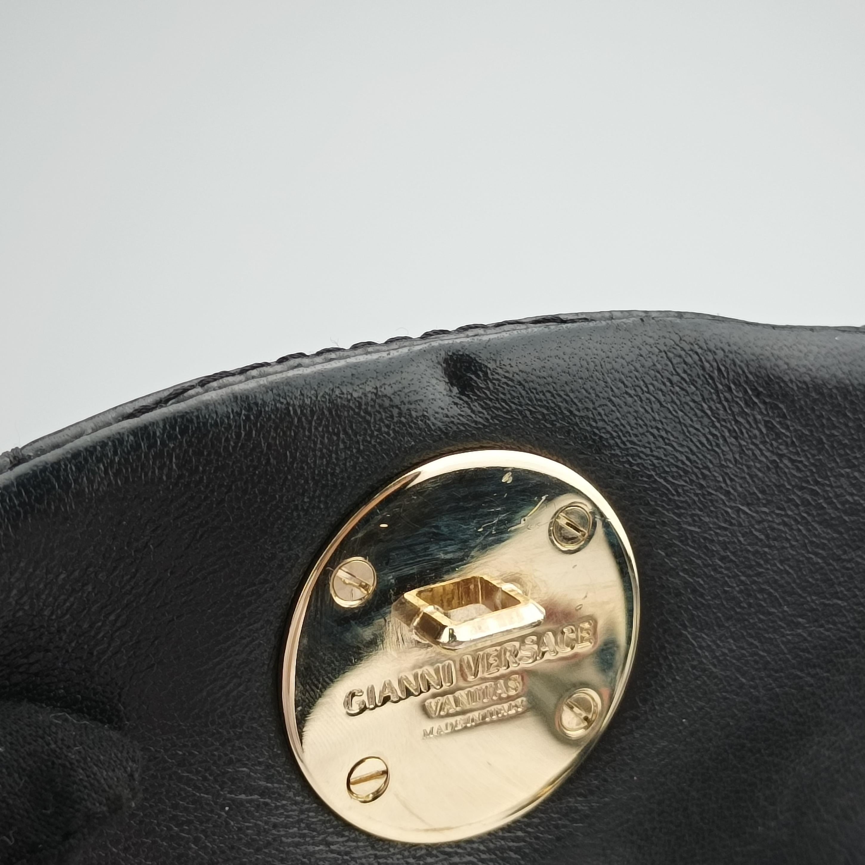 Embossed Leather Talia Vanitas Black Leather エンボス レザー タリア ヴァニタス ブラック レザー