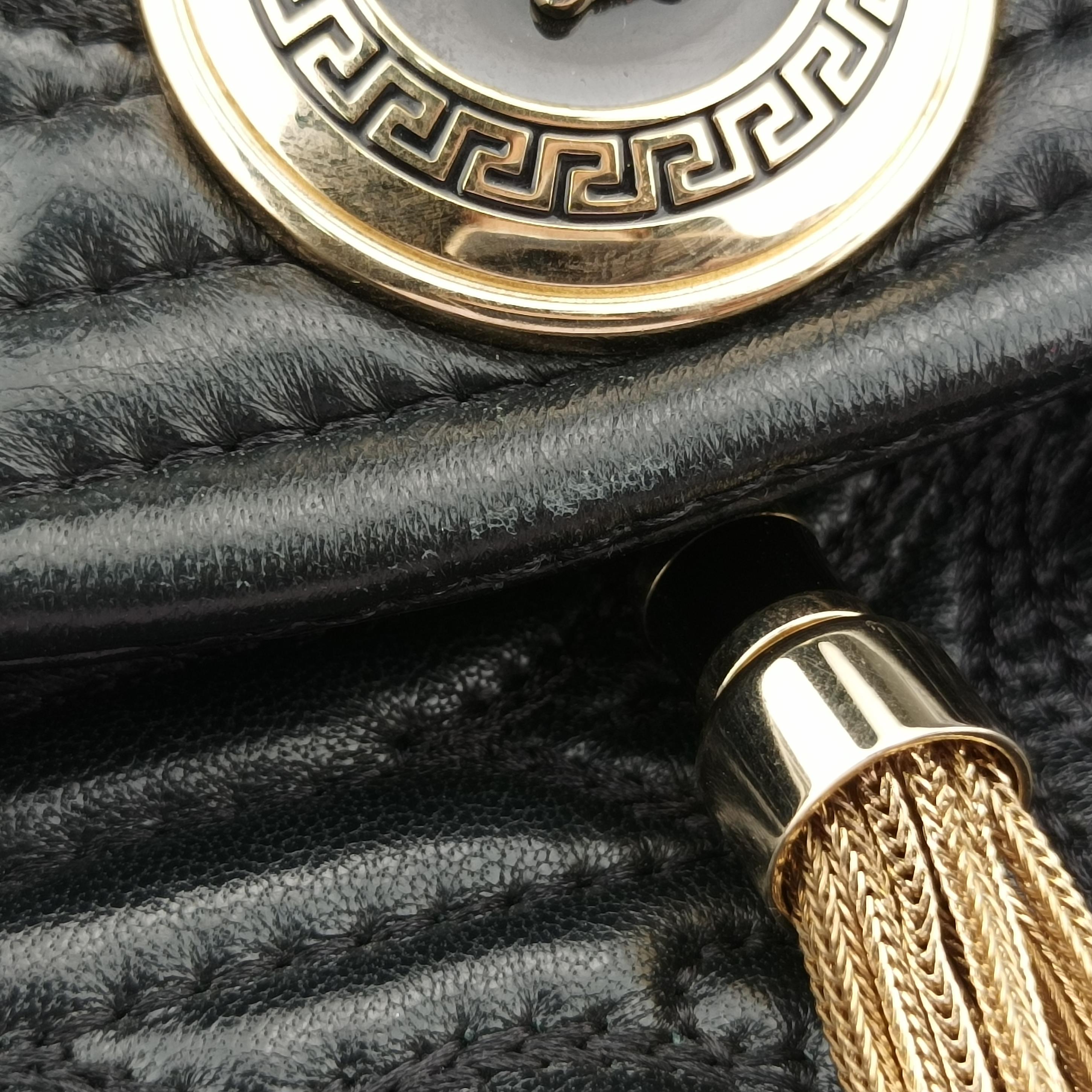 Embossed Leather Talia Vanitas Black Leather エンボス レザー タリア ヴァニタス ブラック レザー