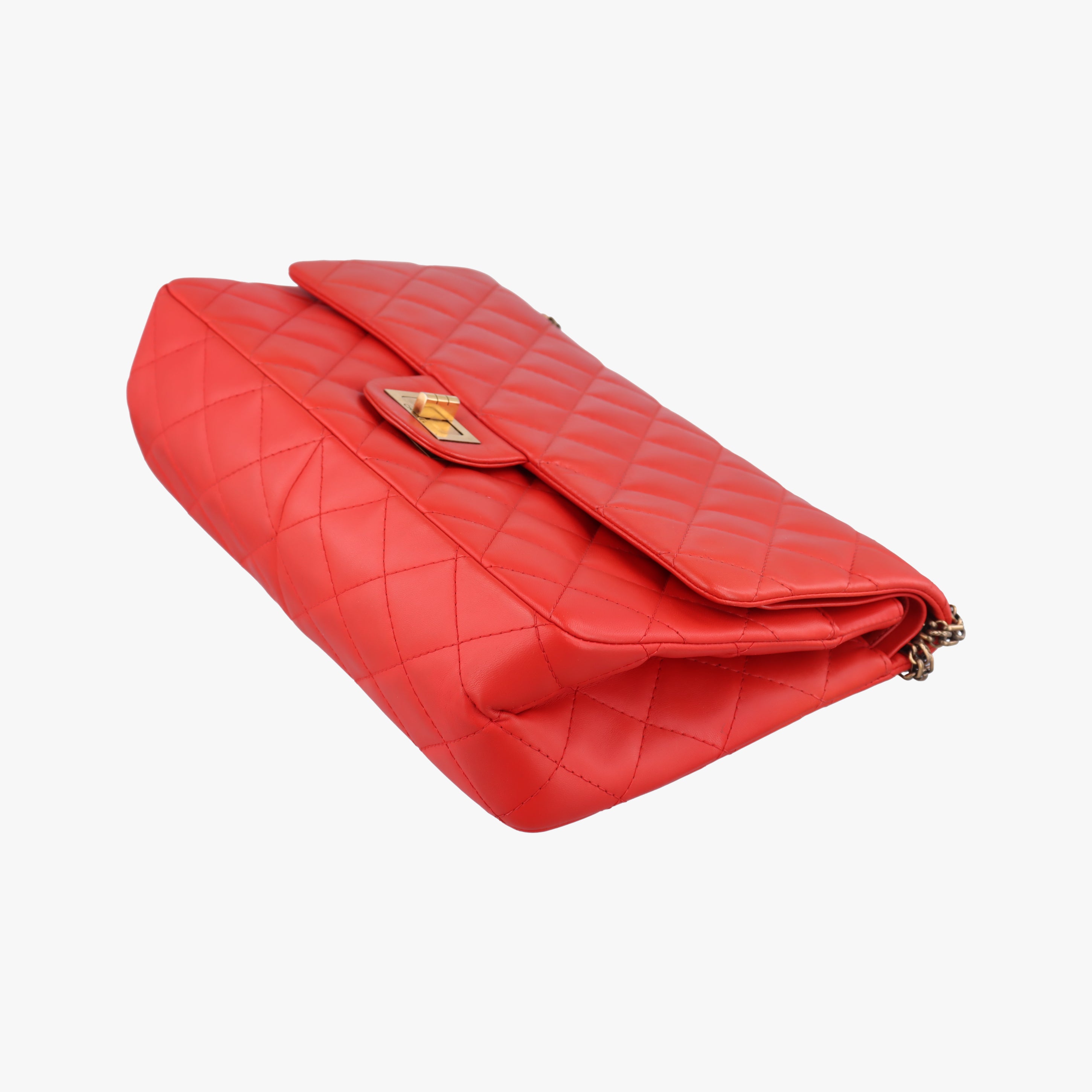 2.55 double flap Matelasse Red lambskin A37590 138491752.55 ダブルフラップマトラッセ レッド ラムスキン A37590 13849175