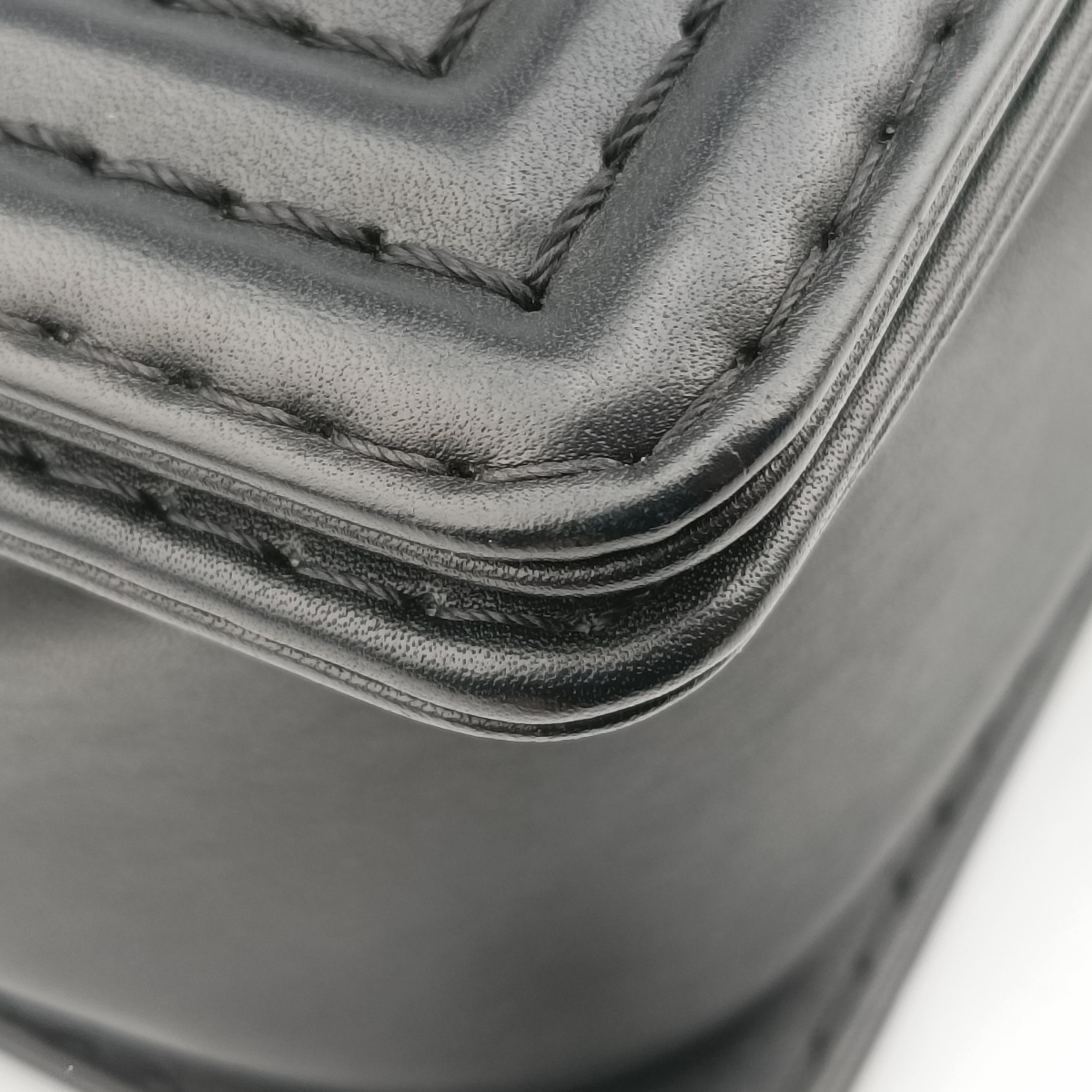 BOY CHANEL Black lambskin A66298 18203088ボーイシャネル ブラック ラムスキン A66298 18203088