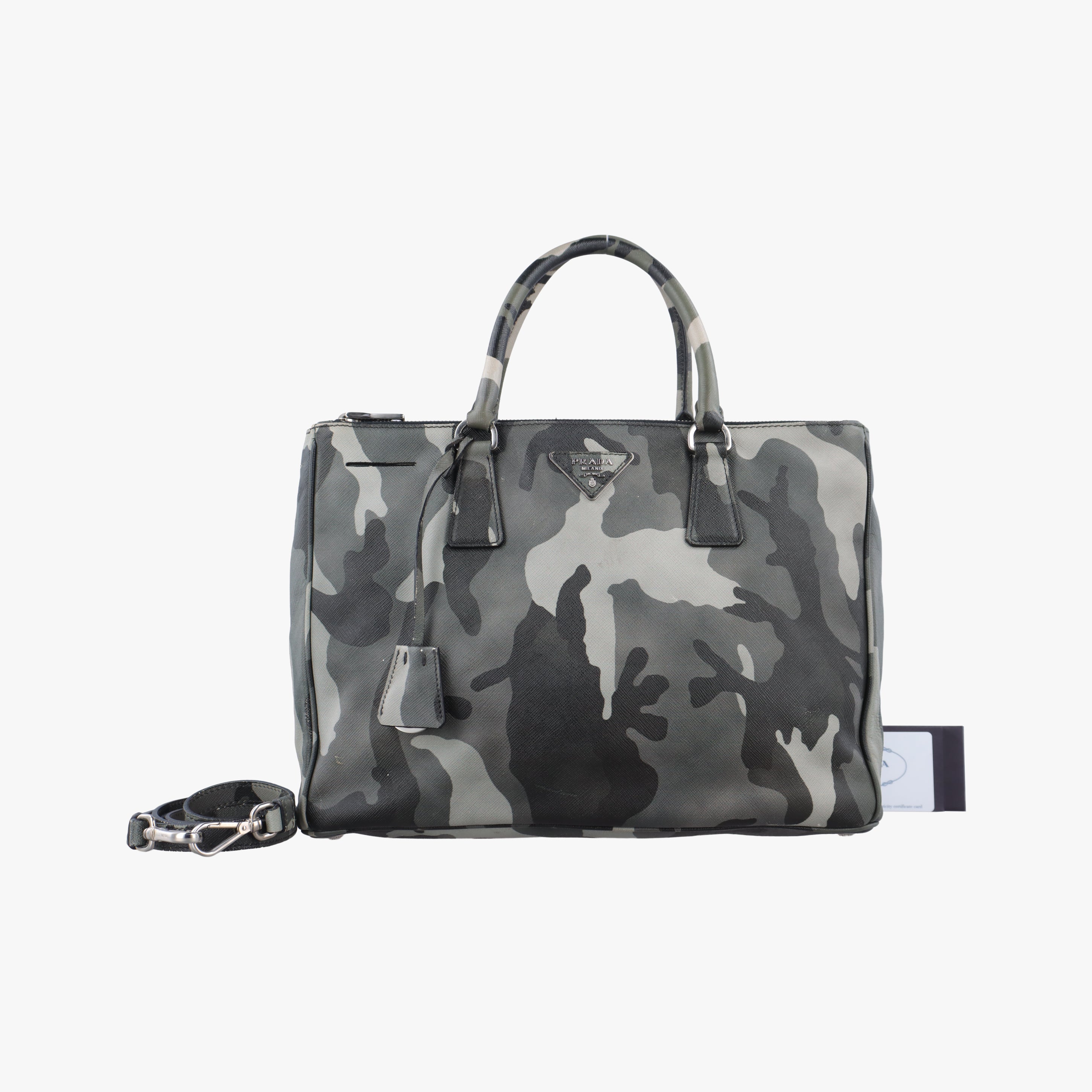 Galleria camouflage SAFFIANO Leather B1786P 14/Fガレリア カモフラージュ サフィアーノレザー B1786P 14/F
