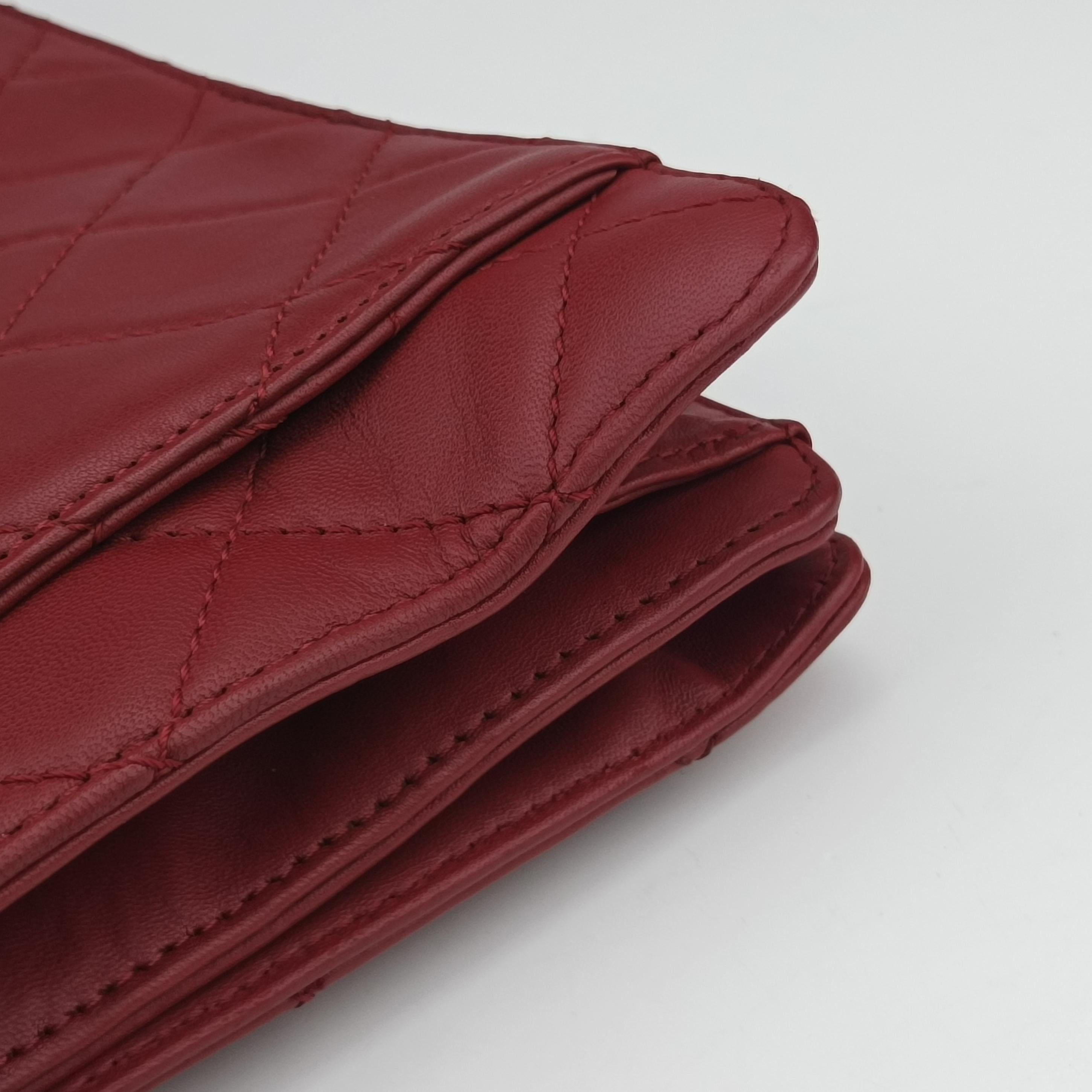 2.55 Matelasse Red lambskin A65615 168788962.55 マトラッセ レッド ラムスキン A65615 16878896