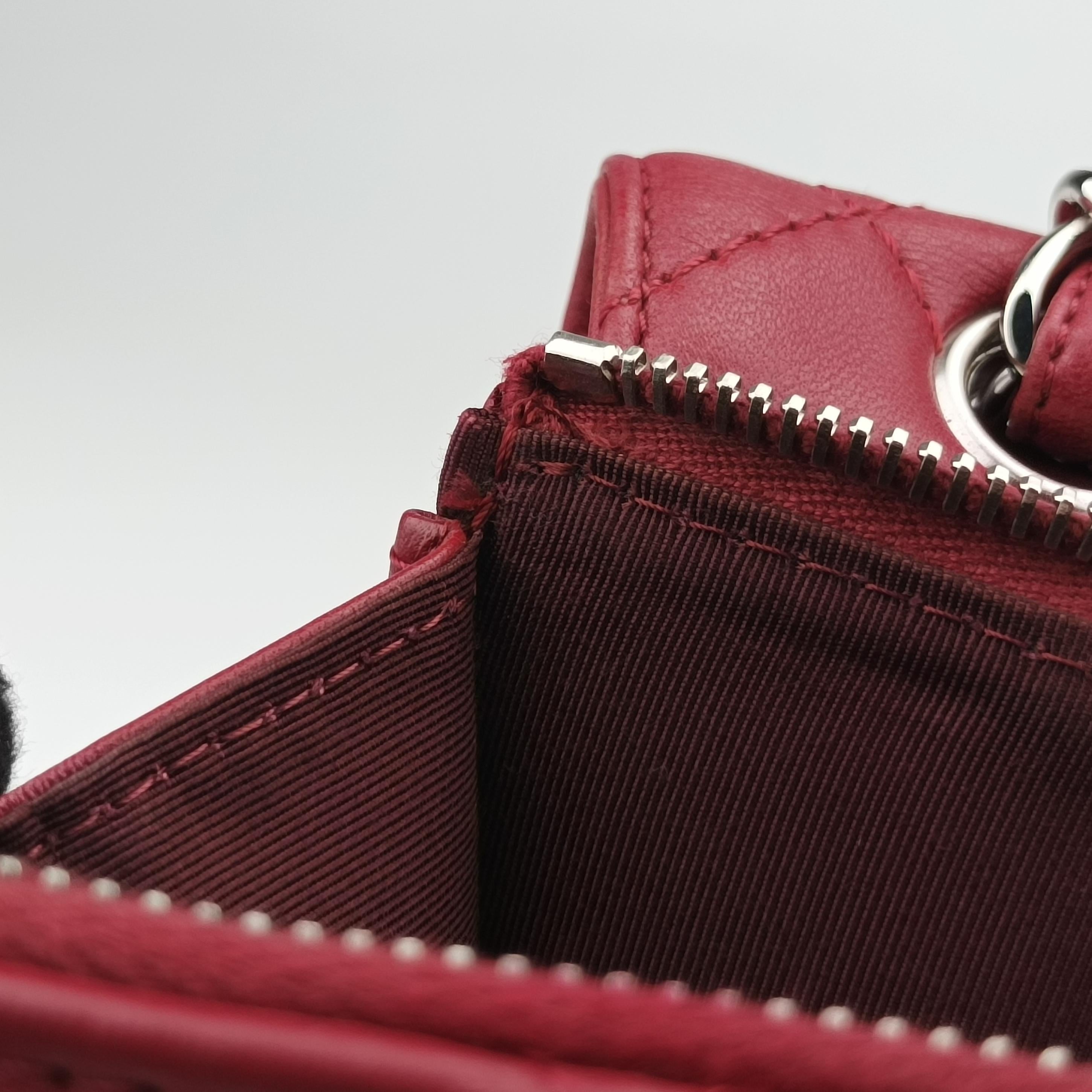 2.55 Matelasse Red lambskin A65615 168788962.55 マトラッセ レッド ラムスキン A65615 16878896