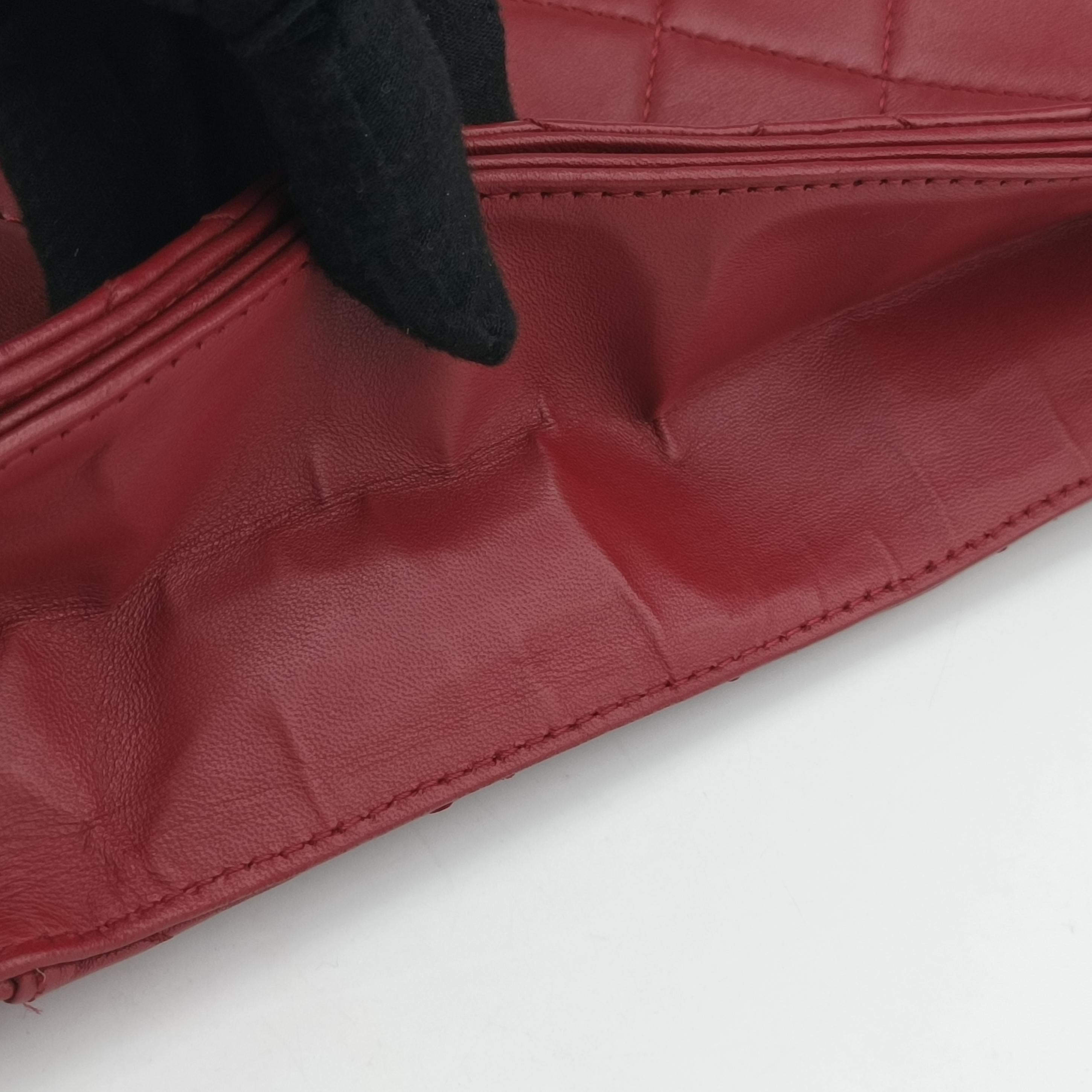 2.55 Matelasse Red lambskin A65615 168788962.55 マトラッセ レッド ラムスキン A65615 16878896