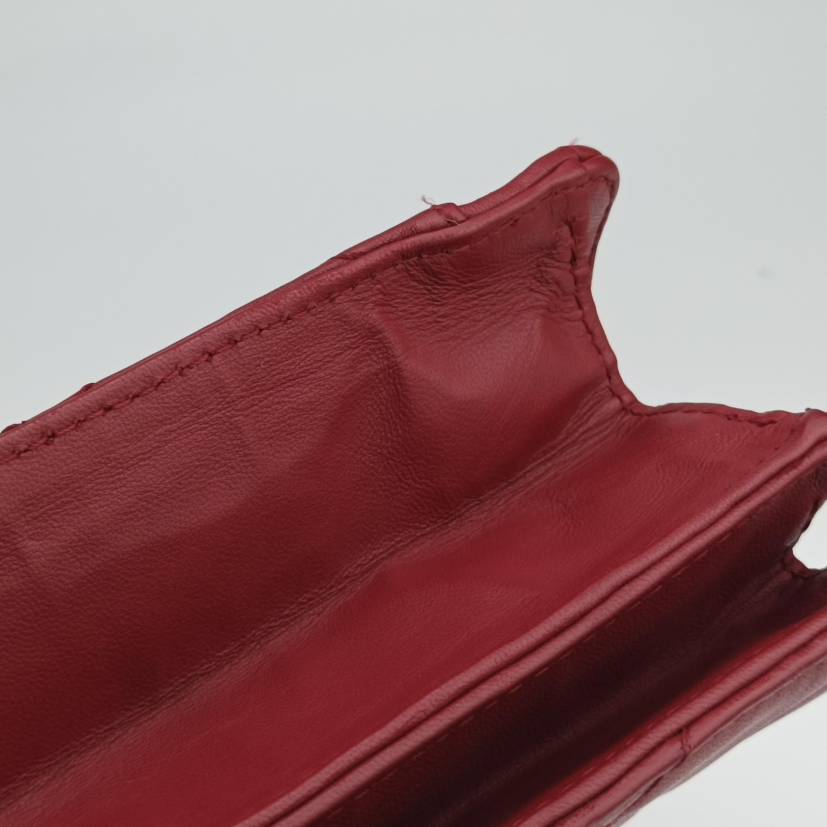 2.55 Matelasse Red lambskin A65615 168788962.55 マトラッセ レッド ラムスキン A65615 16878896