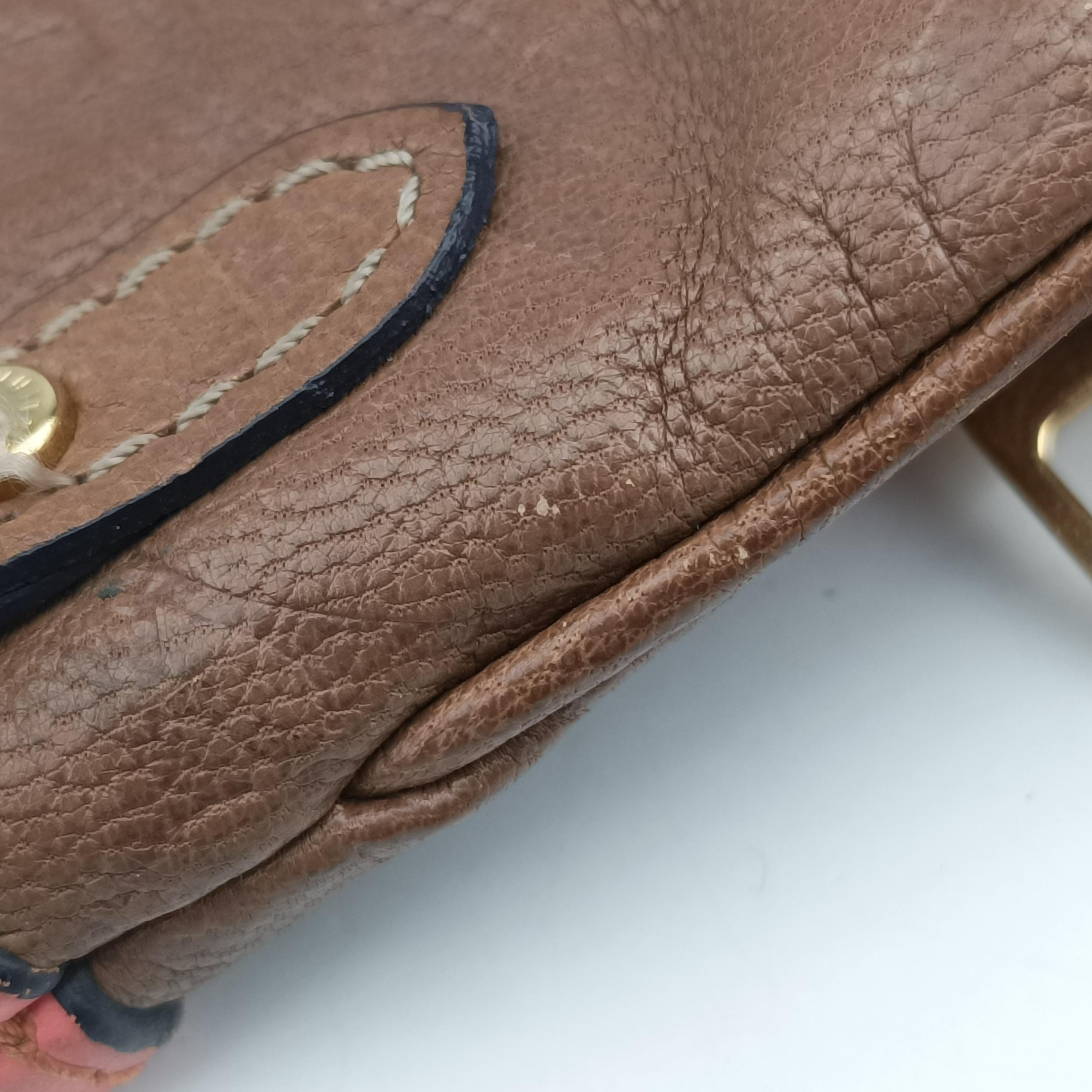 Underground Flat MessengerBrown × PinkLeatherM40369FL0180アンダーグラウンド フラット メッセンジャーブラウン × ピンクレザーM40369FL0180