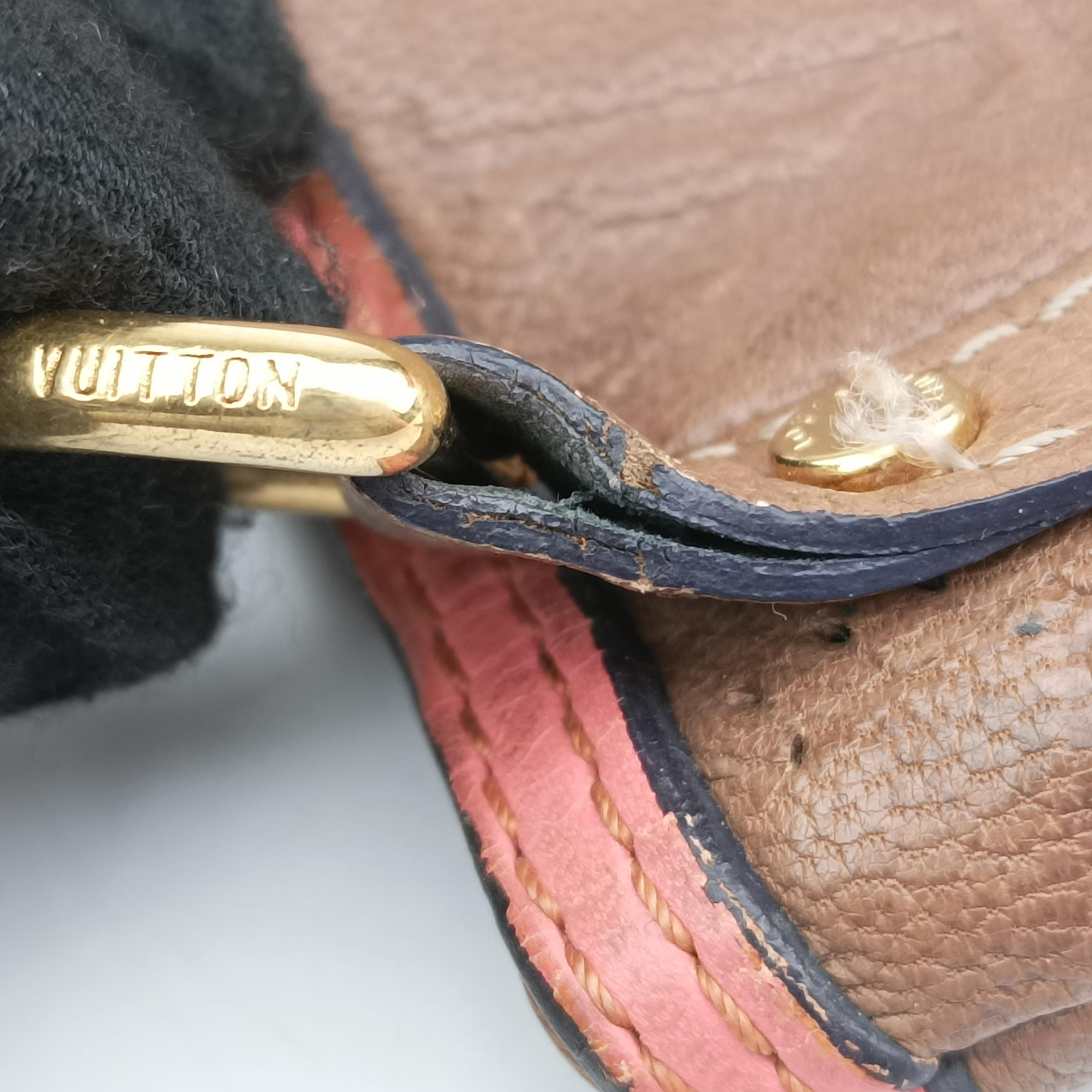Underground Flat MessengerBrown × PinkLeatherM40369FL0180アンダーグラウンド フラット メッセンジャーブラウン × ピンクレザーM40369FL0180