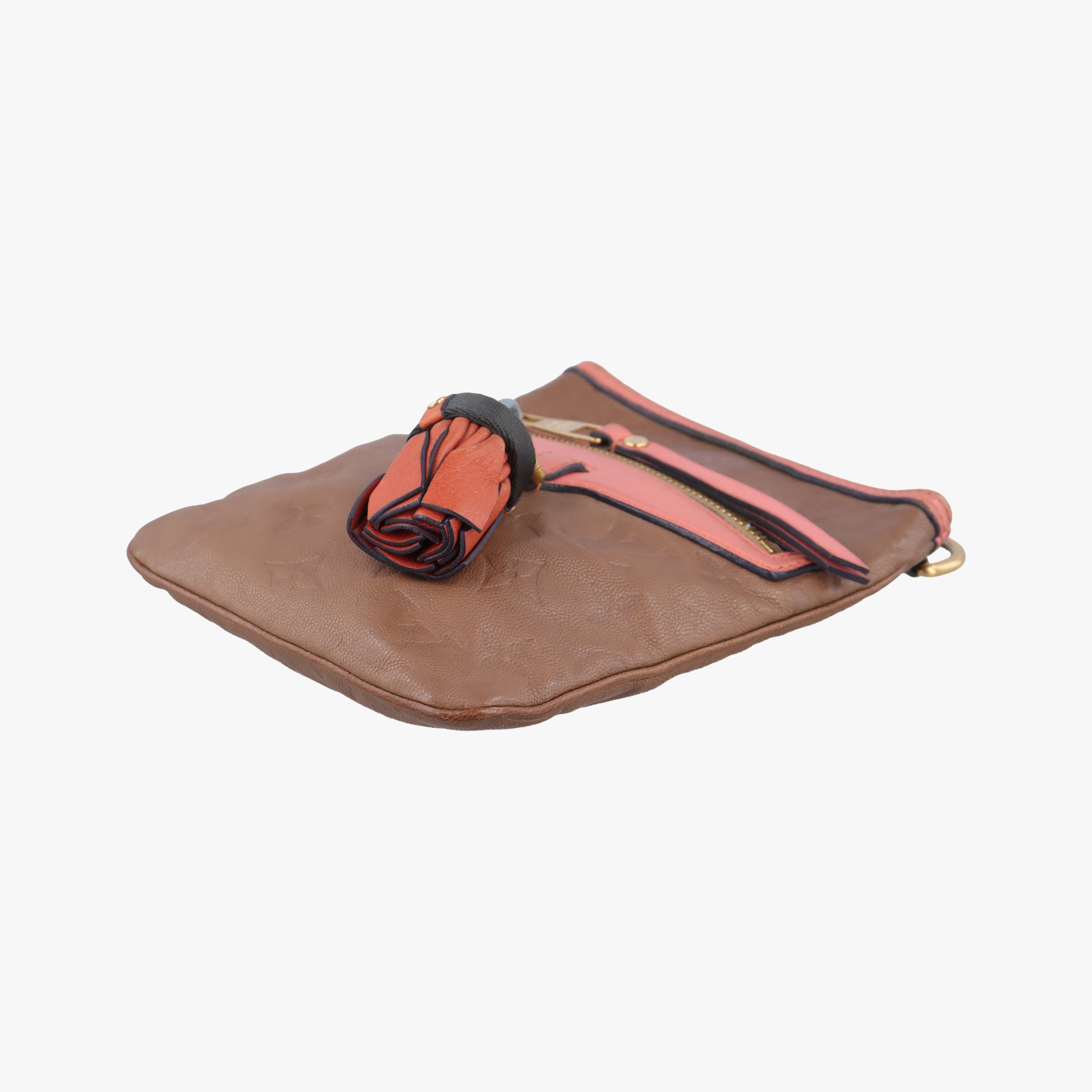 Underground Flat MessengerBrown × PinkLeatherM40369FL0180アンダーグラウンド フラット メッセンジャーブラウン × ピンクレザーM40369FL0180