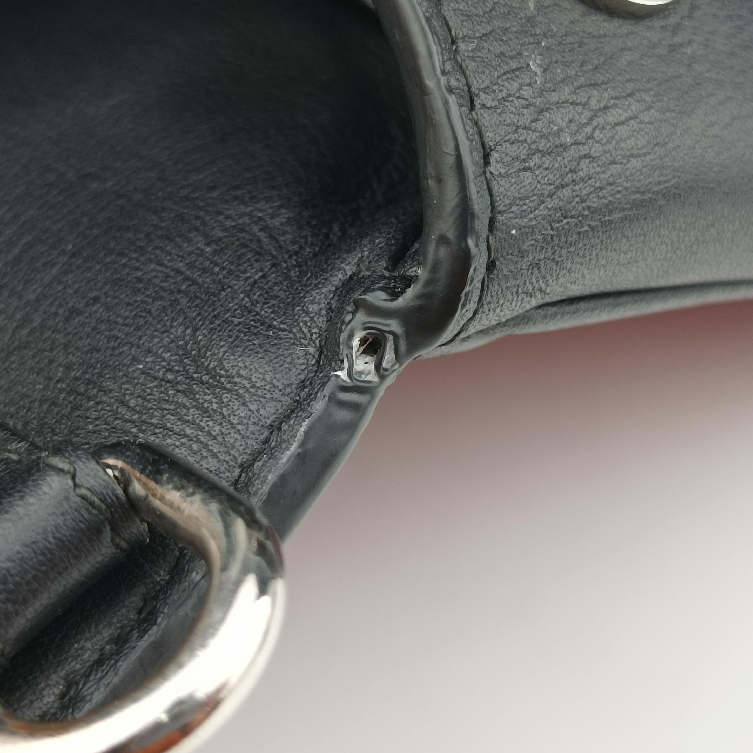 Be Dior Black×blue×red Leather 28-MA-0164ビー ディオール ブラック×ブルー×レッド レザー 28-MA-0164