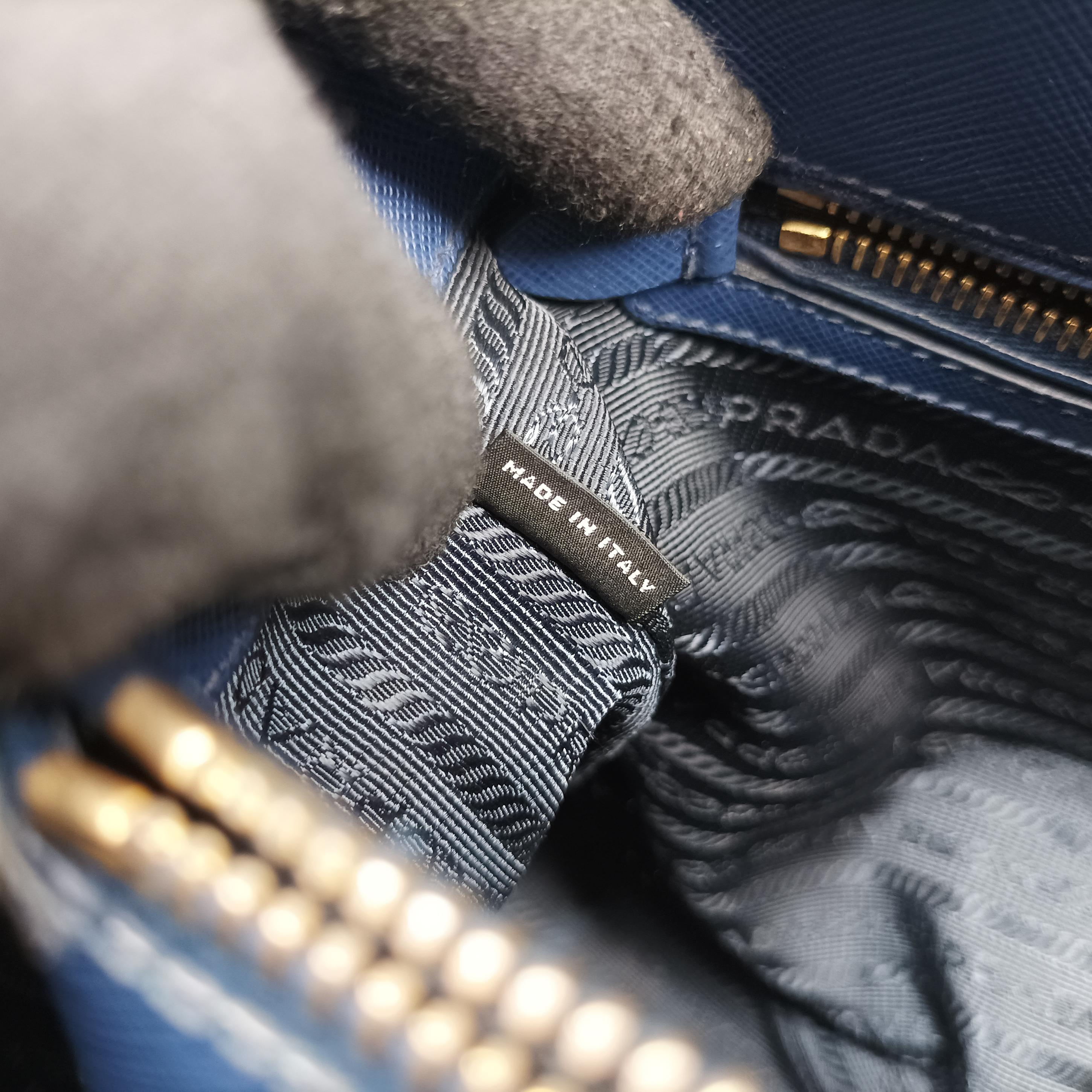 Galleria Blue SAFFIANO Leather BN2274 180/Dガレリア ブルー サフィアーノレザー BN2274 180/D