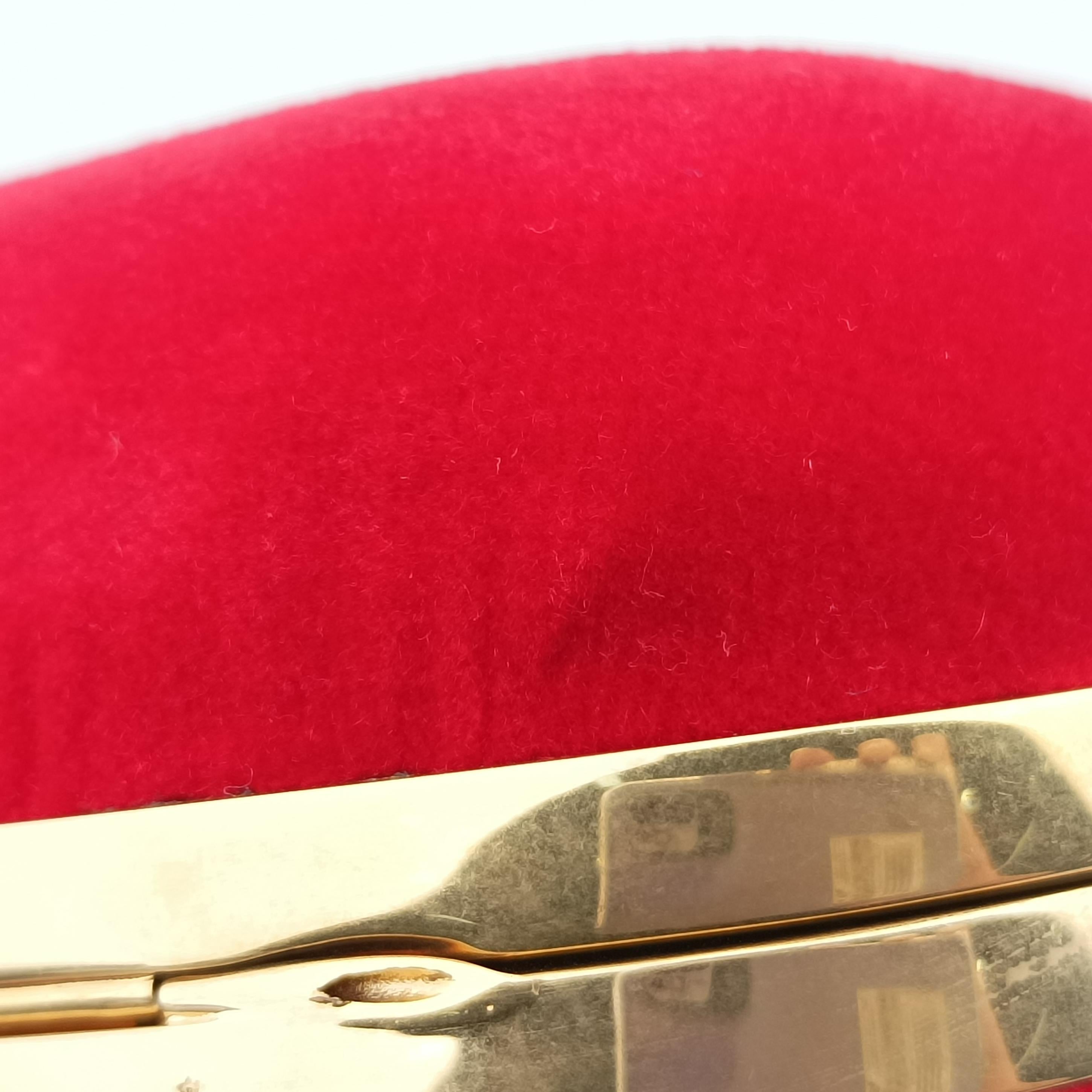 skull chain Red velour 274340 000926スカル チェーン レッド ベロア 274340 000926