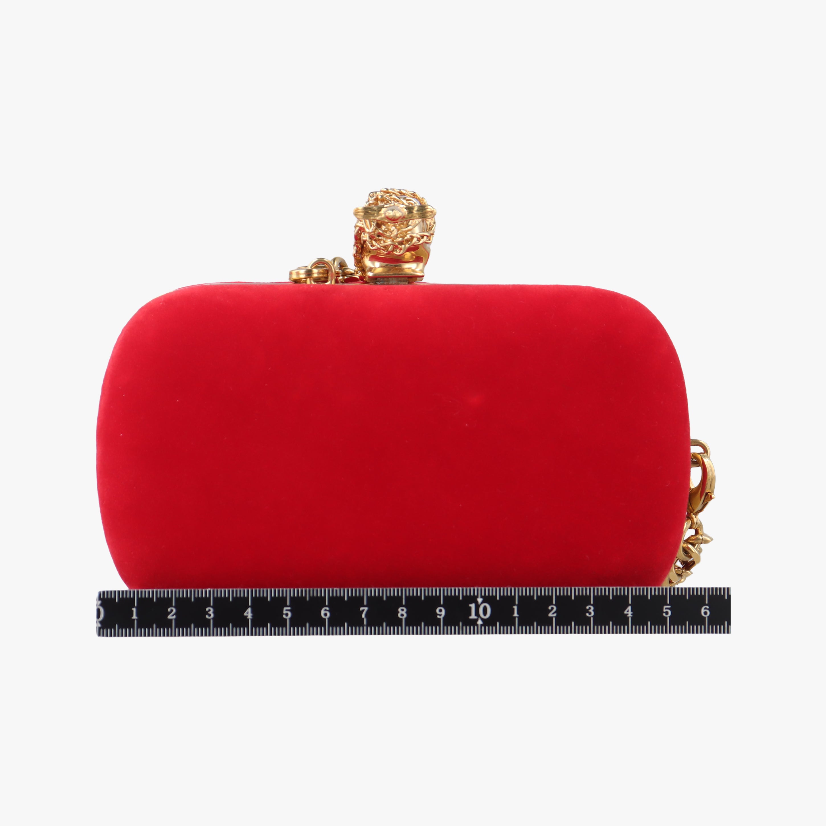 skull chain Red velour 274340 000926スカル チェーン レッド ベロア 274340 000926