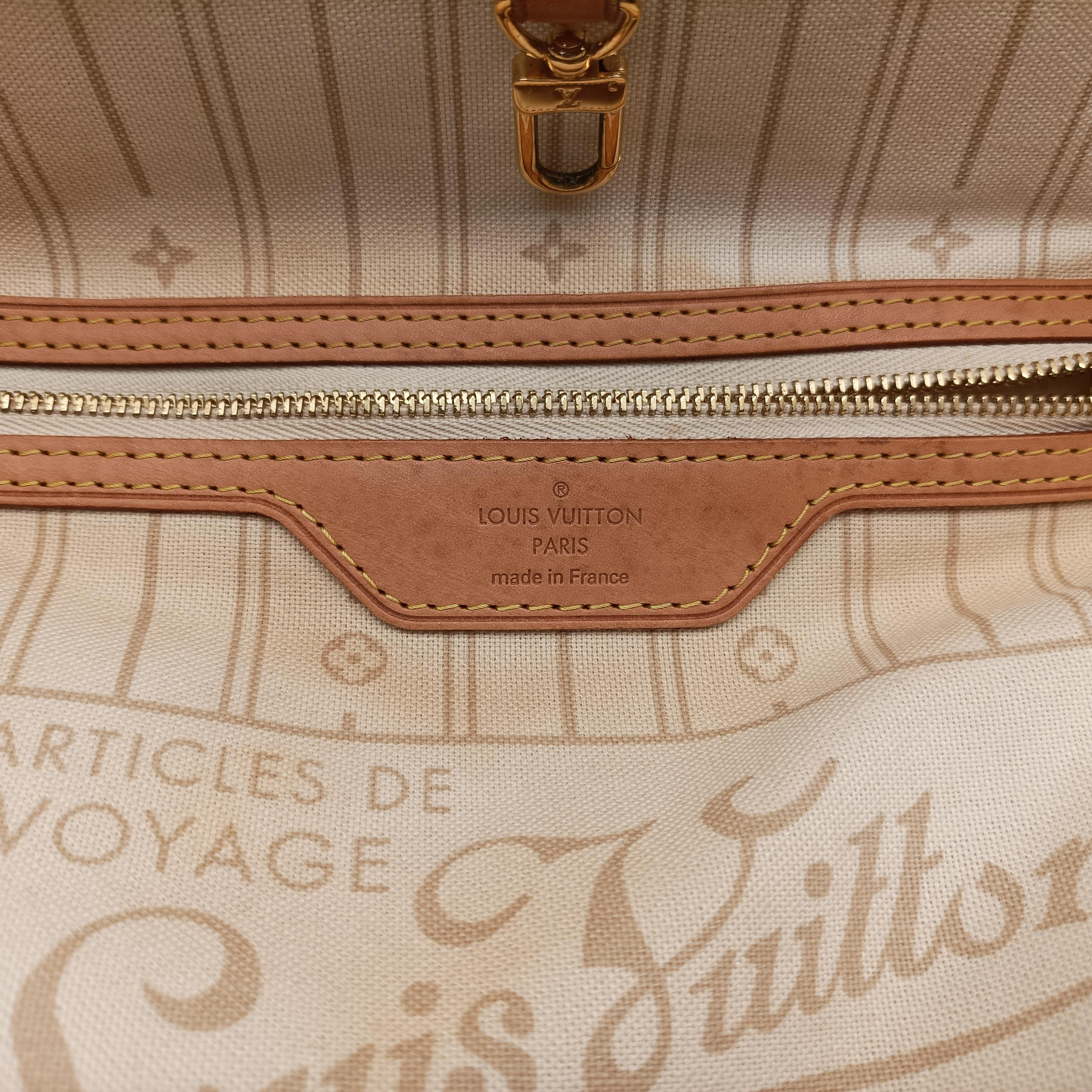 NEVERFULL MM Azur Damier Canvas N51107 AR0143ネヴァーフルMM アズール ダミエキャンバス N51107 AR0143