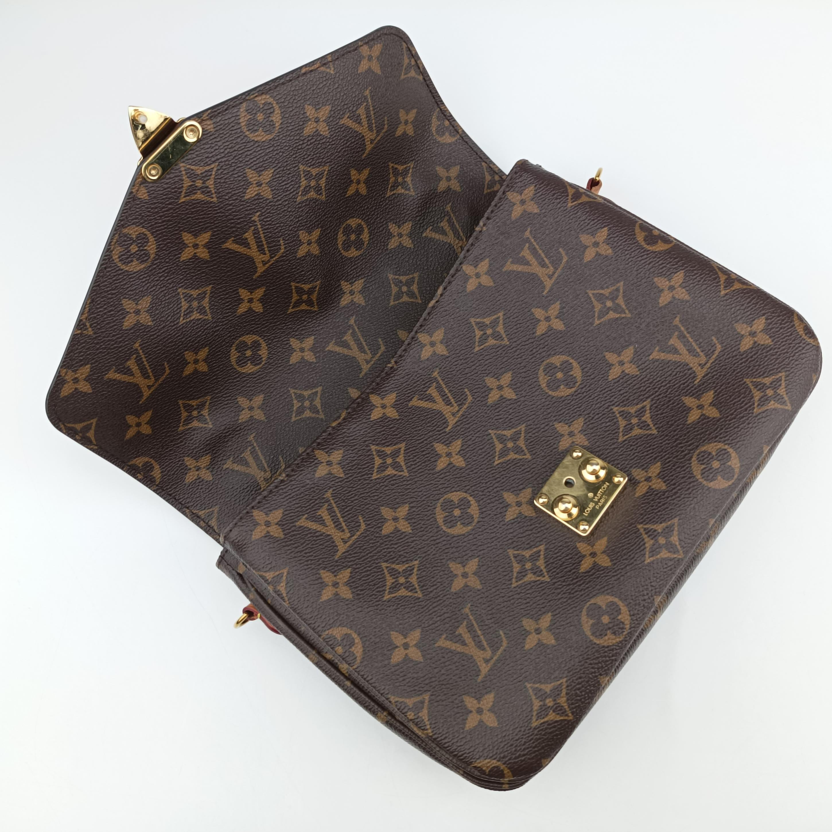 Pochette Metis MM Brown Monogram Canvas M44875 DU1179ポシェットメティスMM モノグラム/ブラウン系 モノグラムキャンバス M44875 DU1179