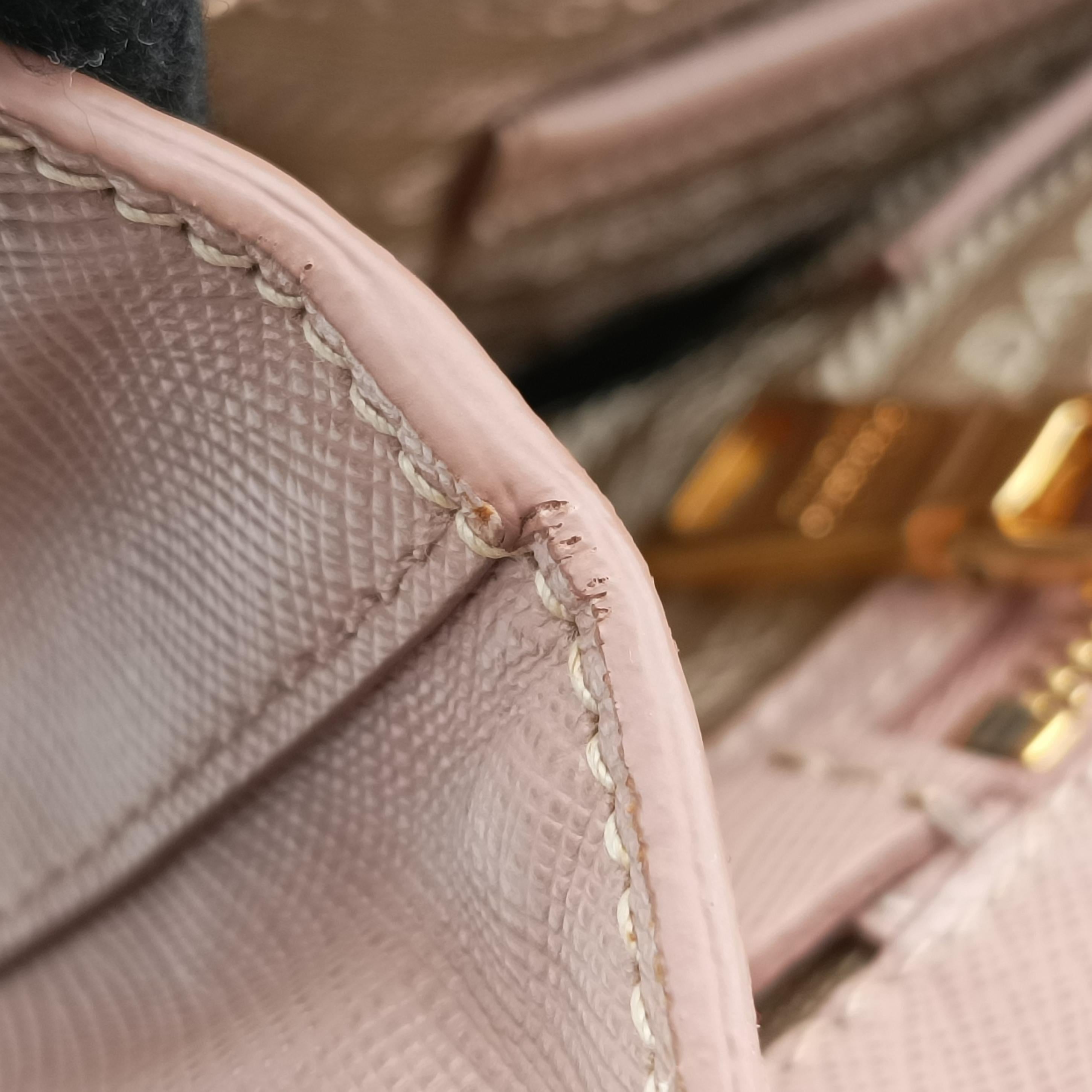 Galleria Pink SAFFIANO Leather BN2274 7/R 158ガレリア ピンク サフィアーノレザー BN2274 7/R 158