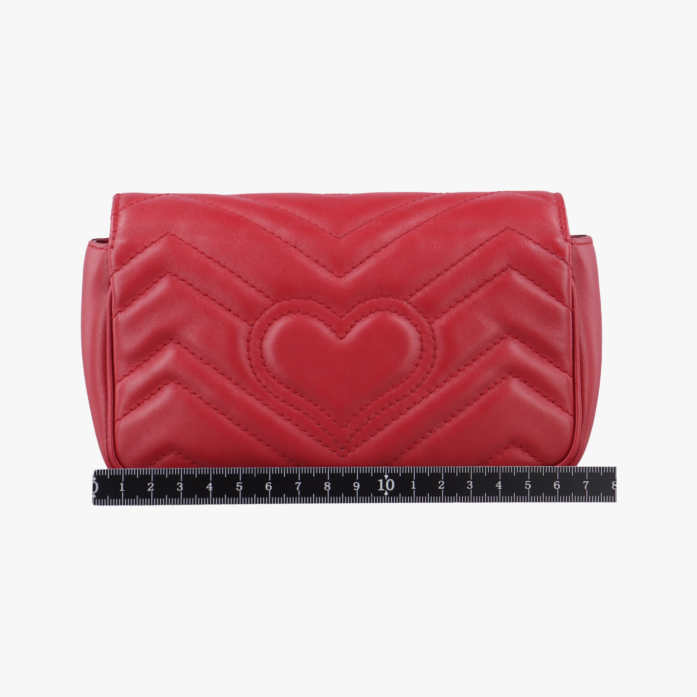 GG Marmont Red Leather 476433 GGマーモント レッド レザー 476433