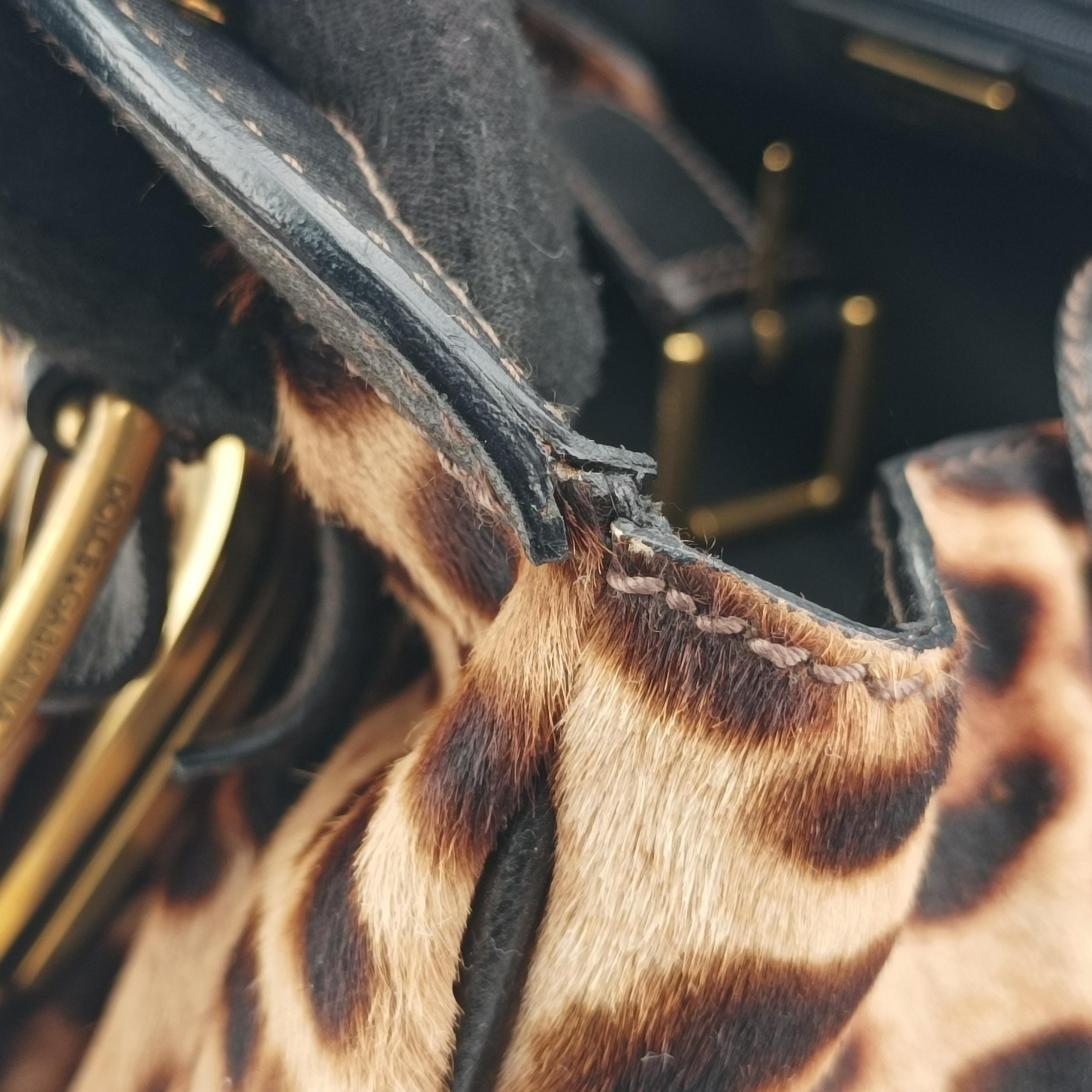 Leopard print Multicolour ponyhair レオパード プリント マルチカラー ハラコ