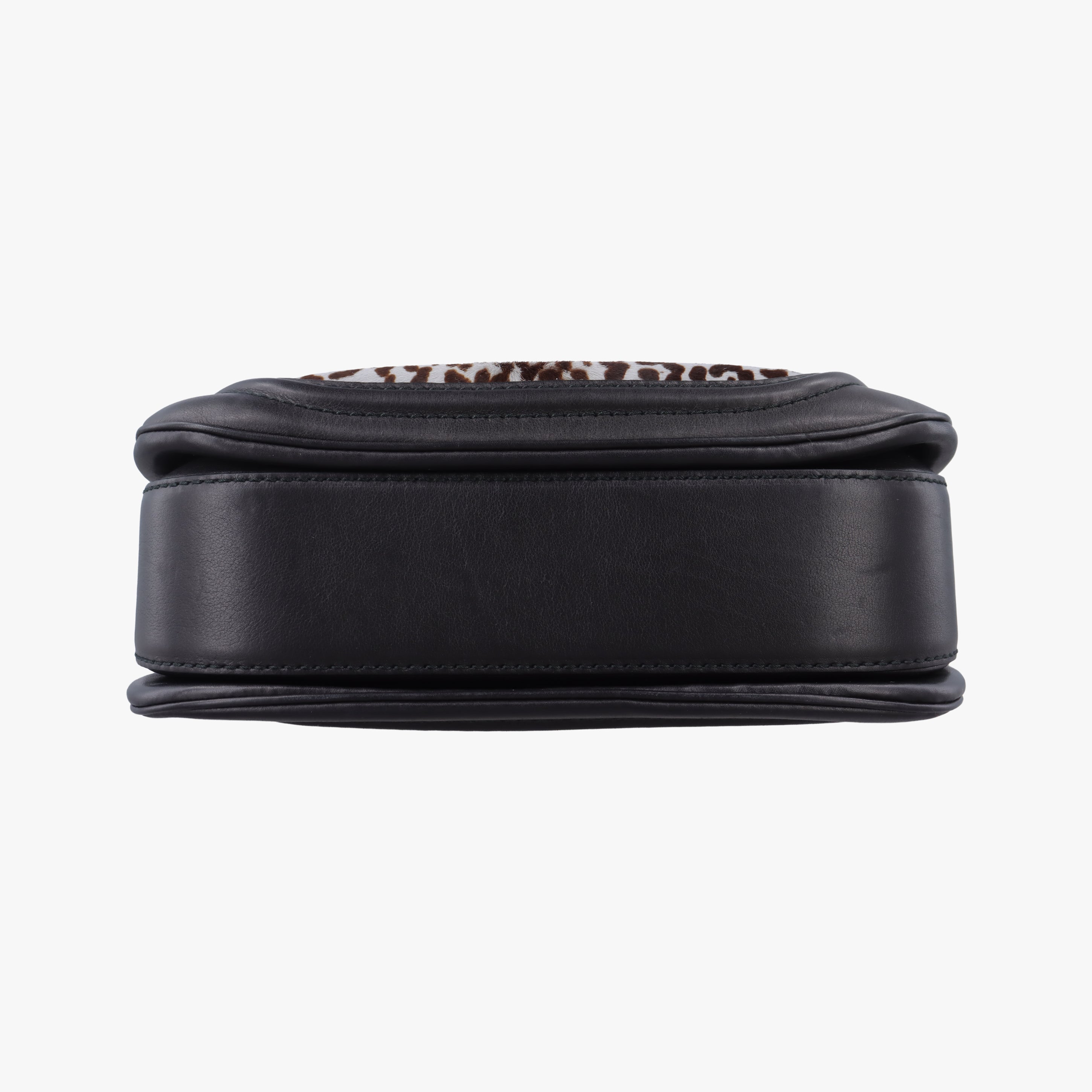 New Bamboo Black×Multicolour ponyhair×Leather 240242 C013744068ニューバンブー ブラック×マルチカラー ハラコ×レザー 240242 C013744068