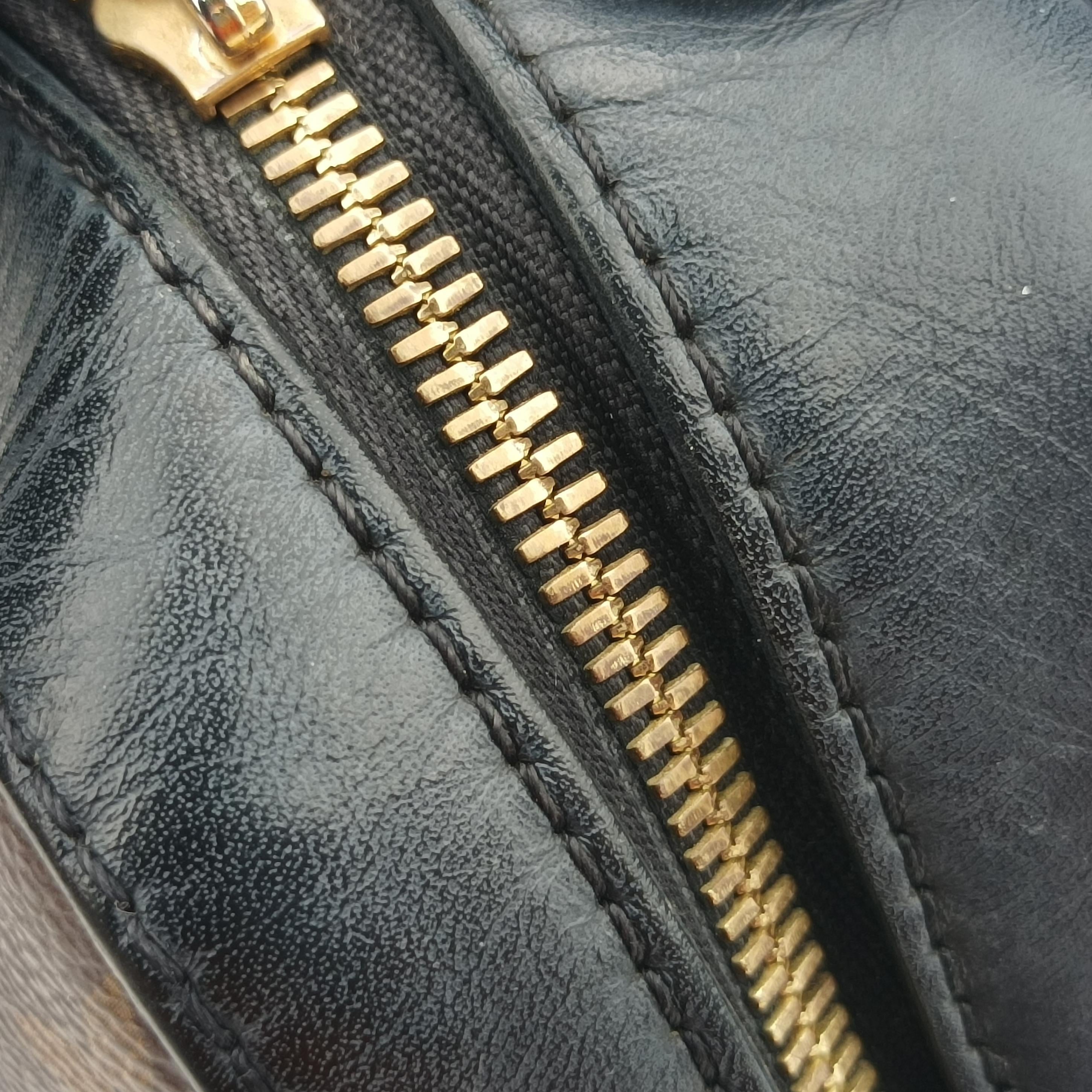 SAINTONGE brown×Noir Monogram Canvas×calf leather M43555 CA3118サントンジュ モノグラム/ブラウン系×ノワール モノグラムキャンバス×カーフレザー M43555 CA3118