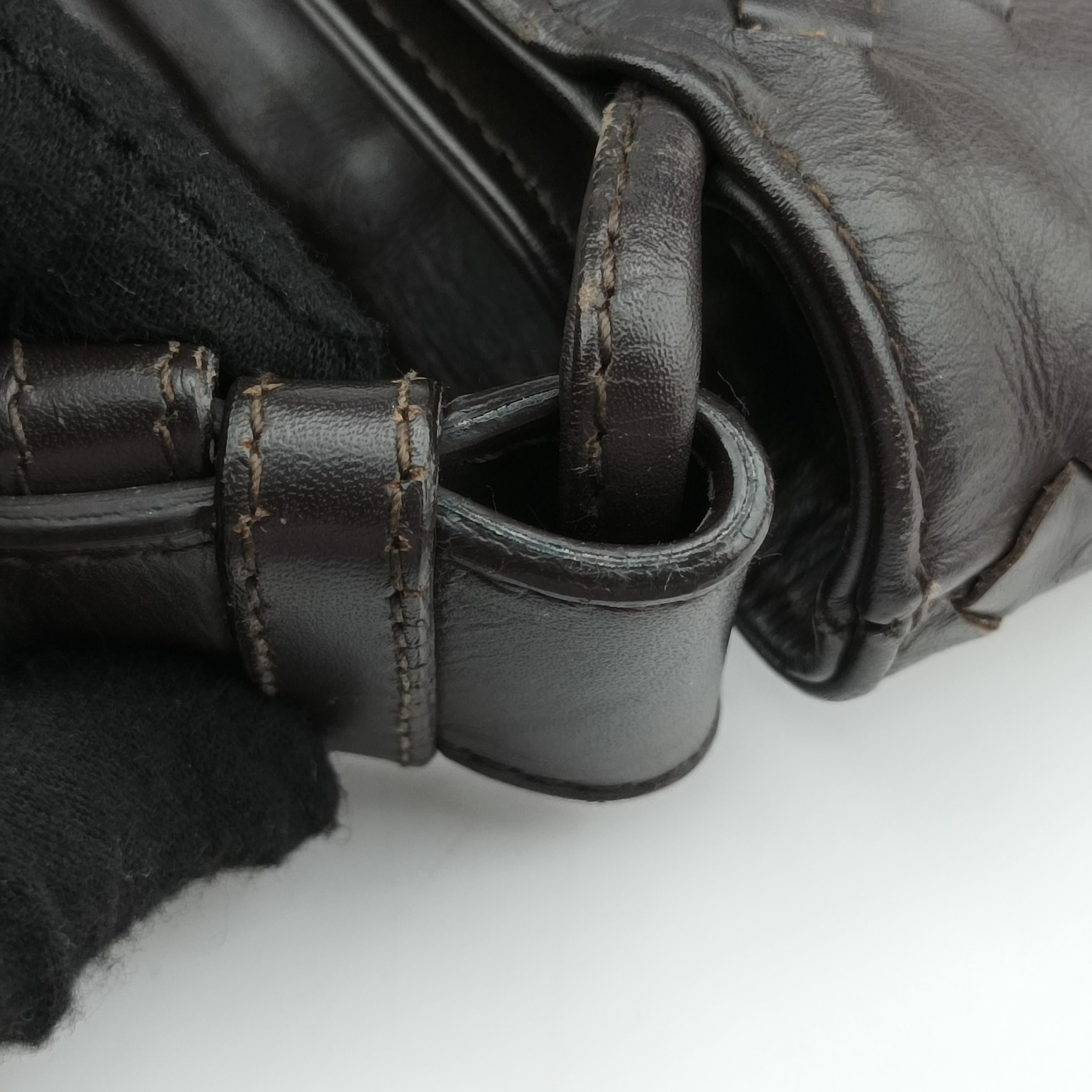 Intrecciato Brown lambskin B00308101Nイントレチャート ブラウン ラムスキン B00308101N