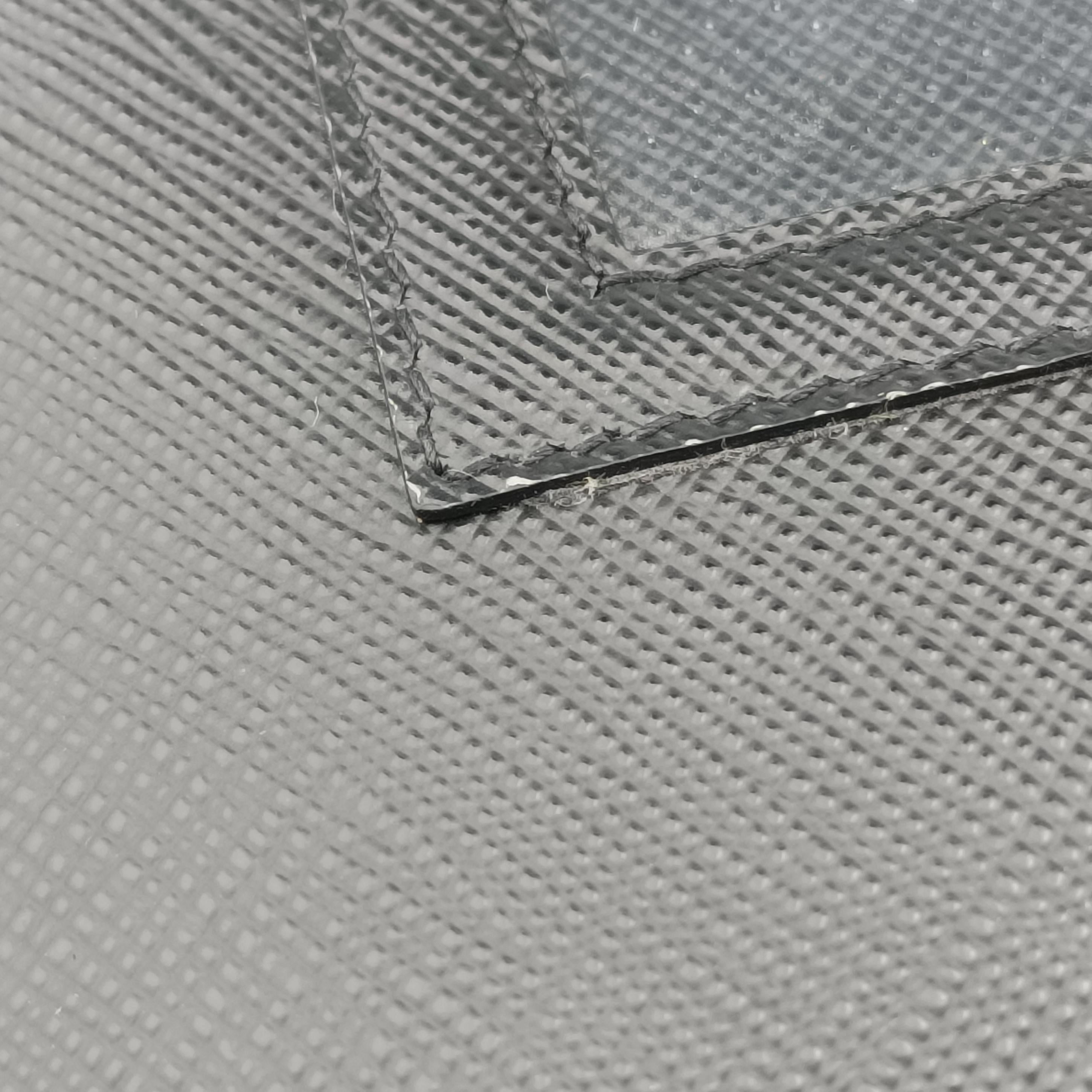 Heart pattern Black×multicolor Saffiano leather 62ハート パターン ブラック×マルチカラー サフィアーノレザー 62