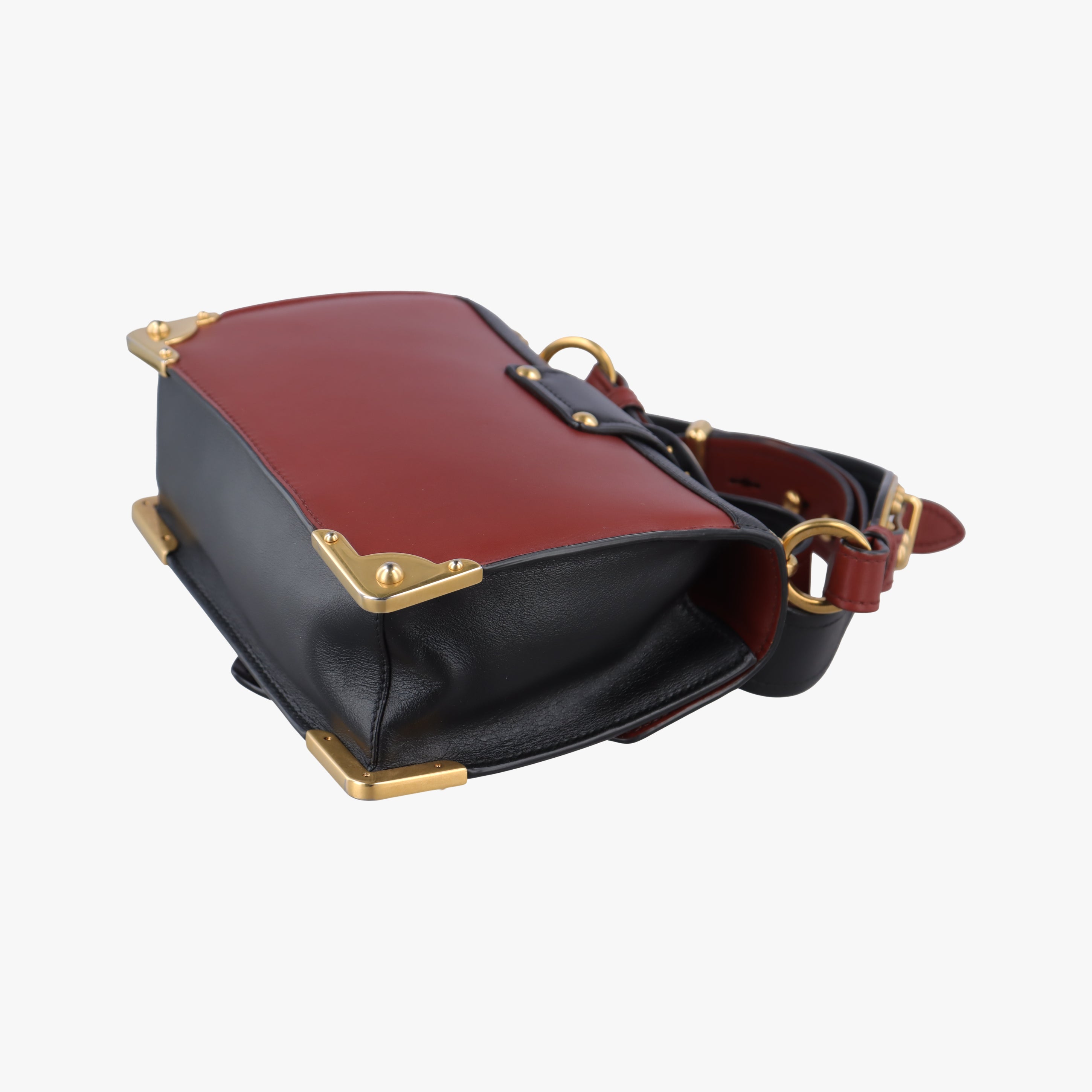 Animalier Cahier Lions Head Red×black Leather 1BD089 25カイエ ライオンヘッド レッド×ブラック レザー 1BD089 25