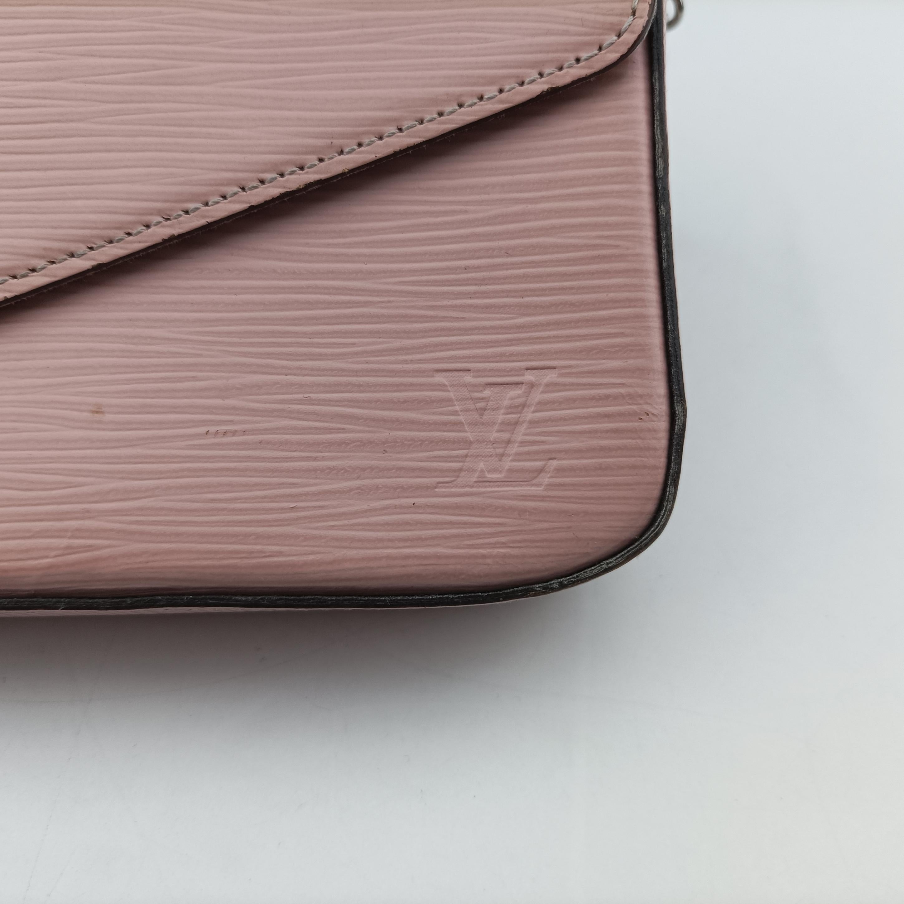 Pochette FéLICIE ROSE BALLERIN Epi M62467 TJ3177ポシェット フェリシー ローズバレリーヌ エピ M62467 TJ3177