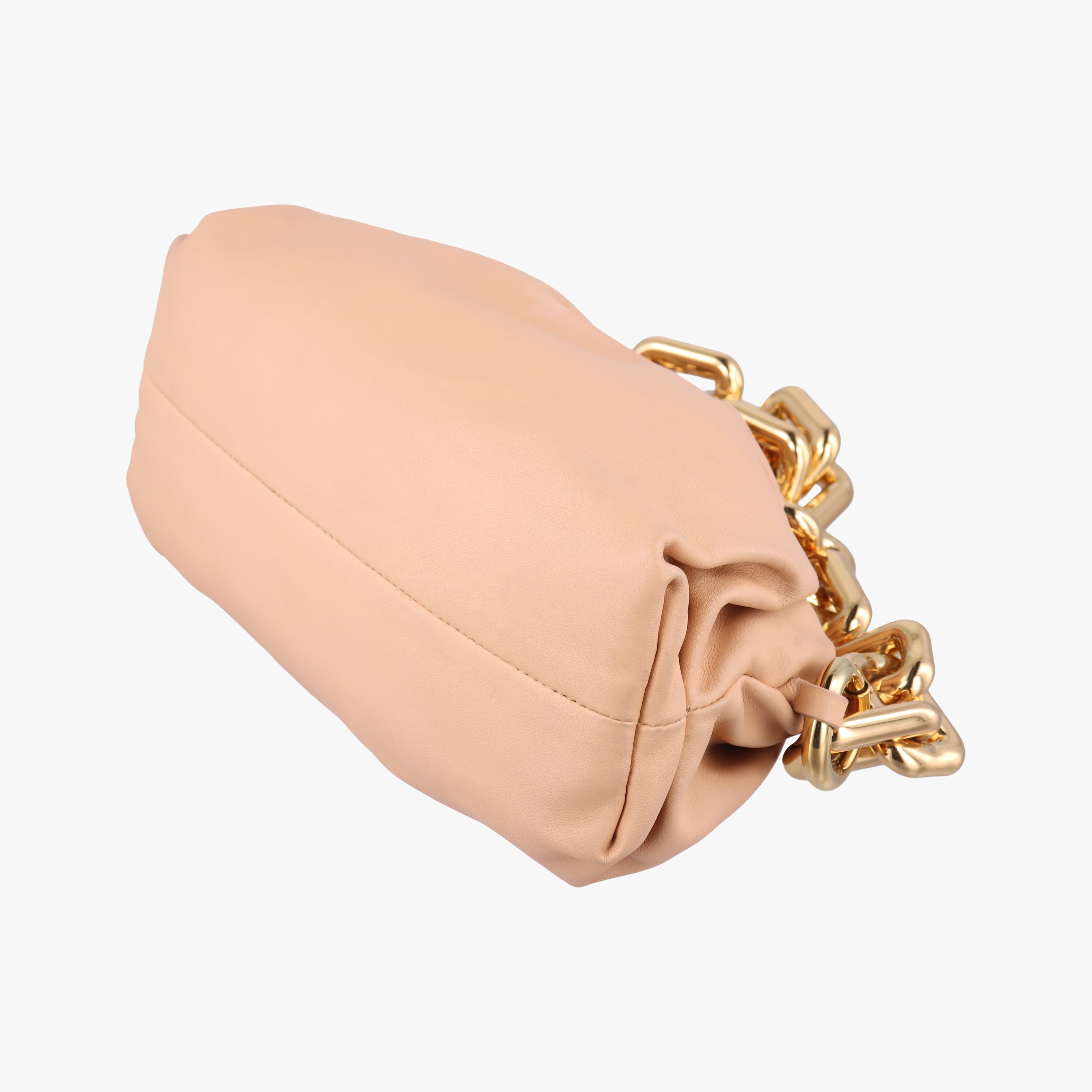The Chain Pouch Beige lambskin B09713771Dザ チェーン ポーチ ベージュ ラムスキン B09713771D