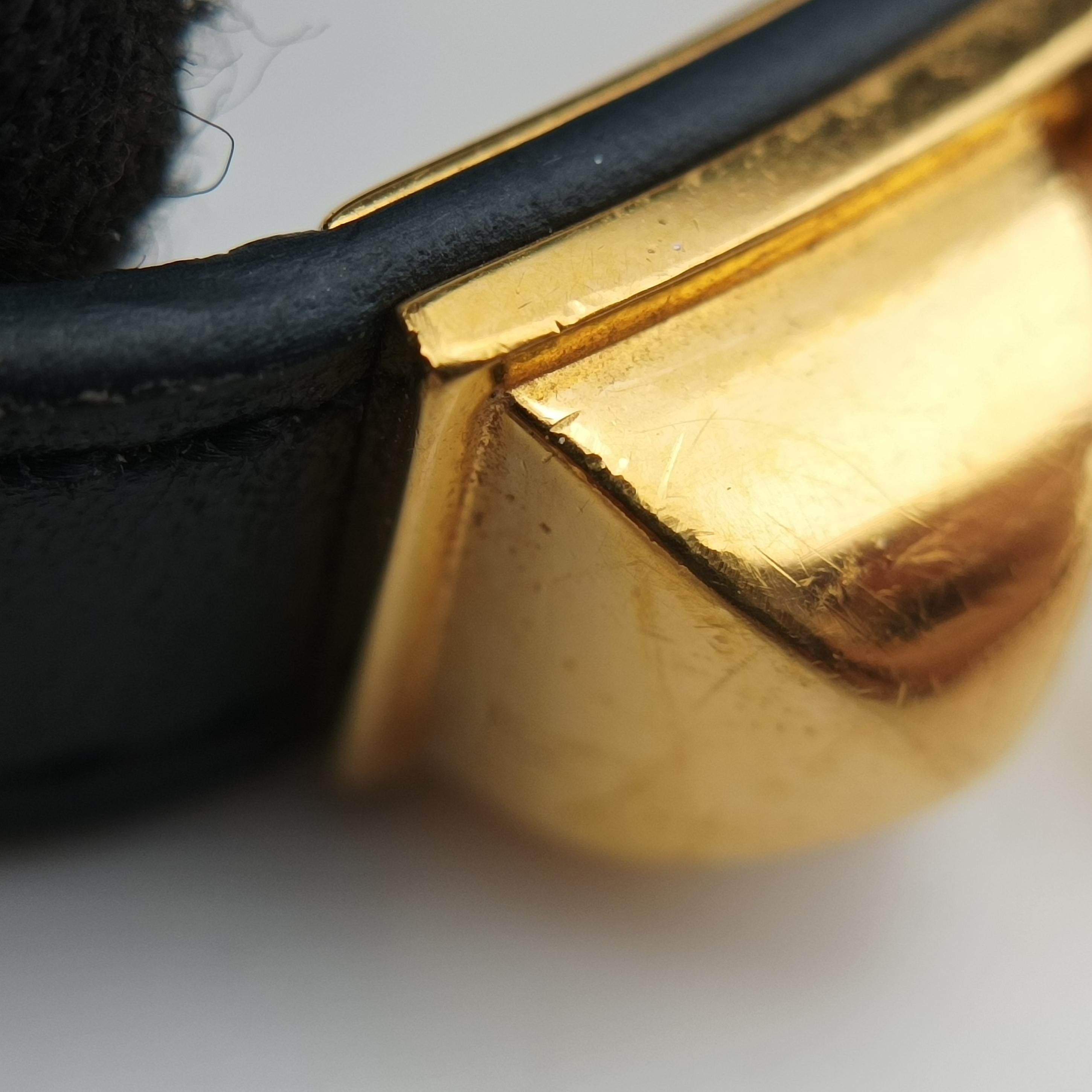 Bleu Saphir Swift Plated Rivale Black×golden Leather FL□Rレラップ サフィール スイフト メッキ リヴァーレ ブラック×ゴールド レザー FL□R