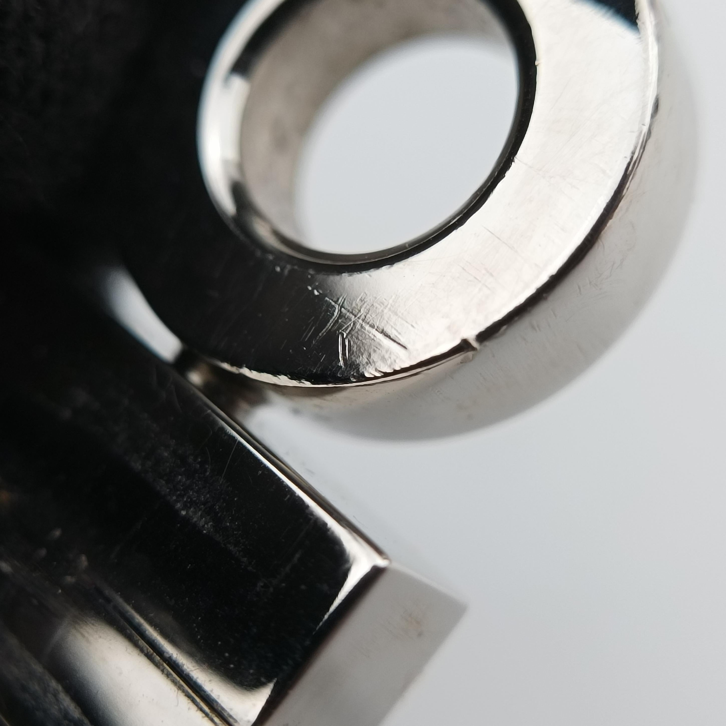 Kelly Style Lock Green×silver Leather □Q N 1 50ケリー スタイル ロック グリーン×シルバー レザー □Q N 1 50