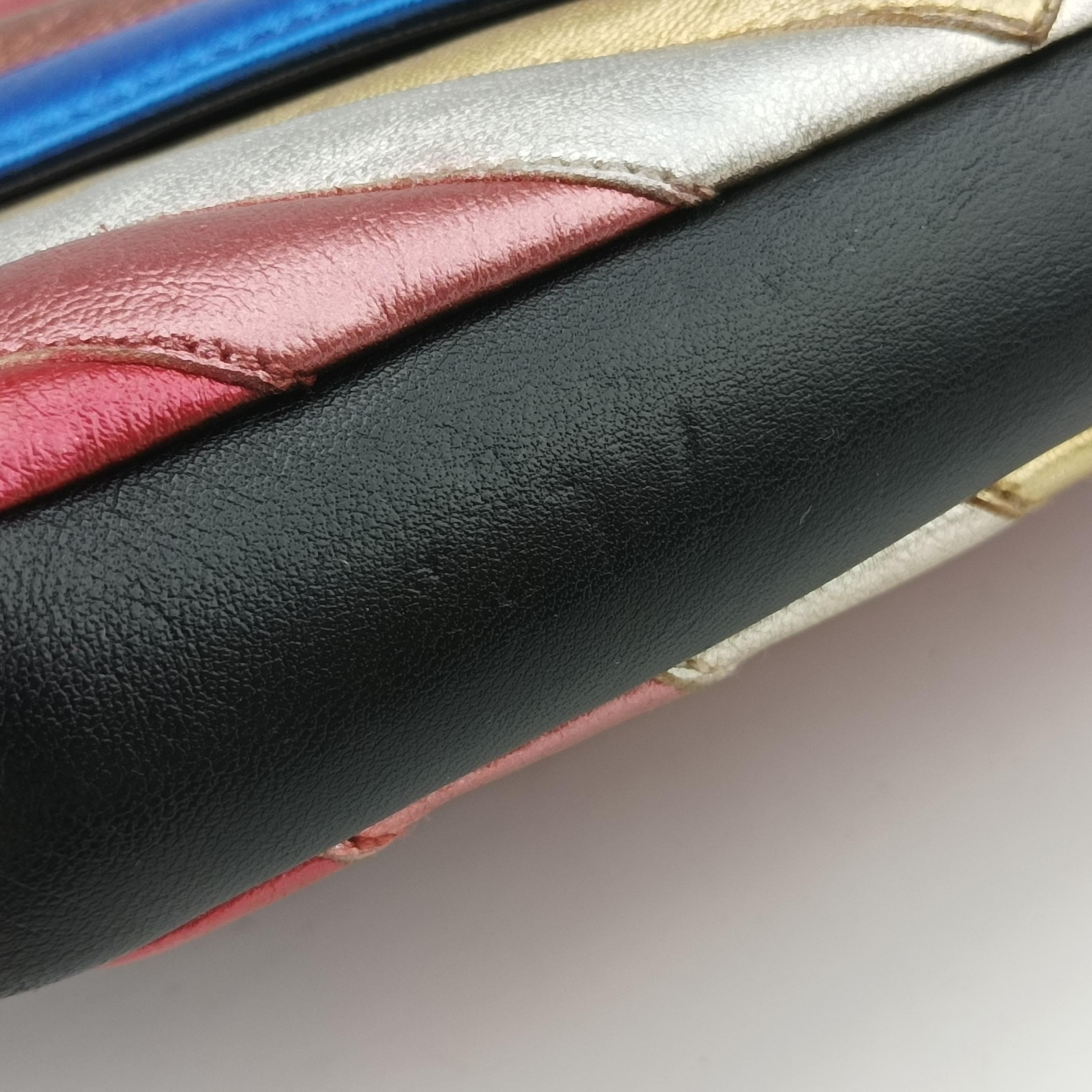 COLLEGE Rainbow Multicolour Leather 447977 BRS.447977.0916カレッジ マルチカラー レザー 447977 BRS.447977.0916