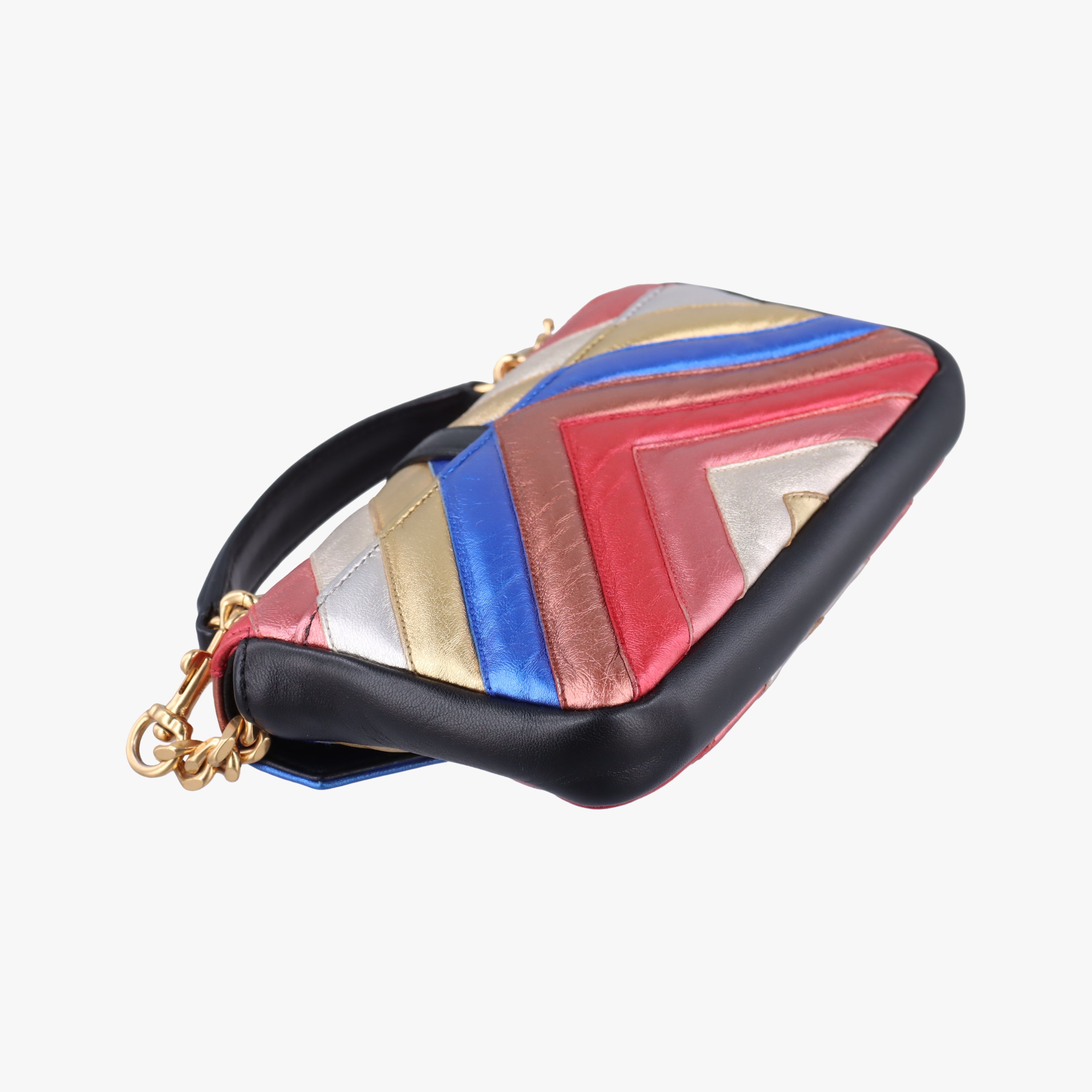 COLLEGE Rainbow Multicolour Leather 447977 BRS.447977.0916カレッジ マルチカラー レザー 447977 BRS.447977.0916