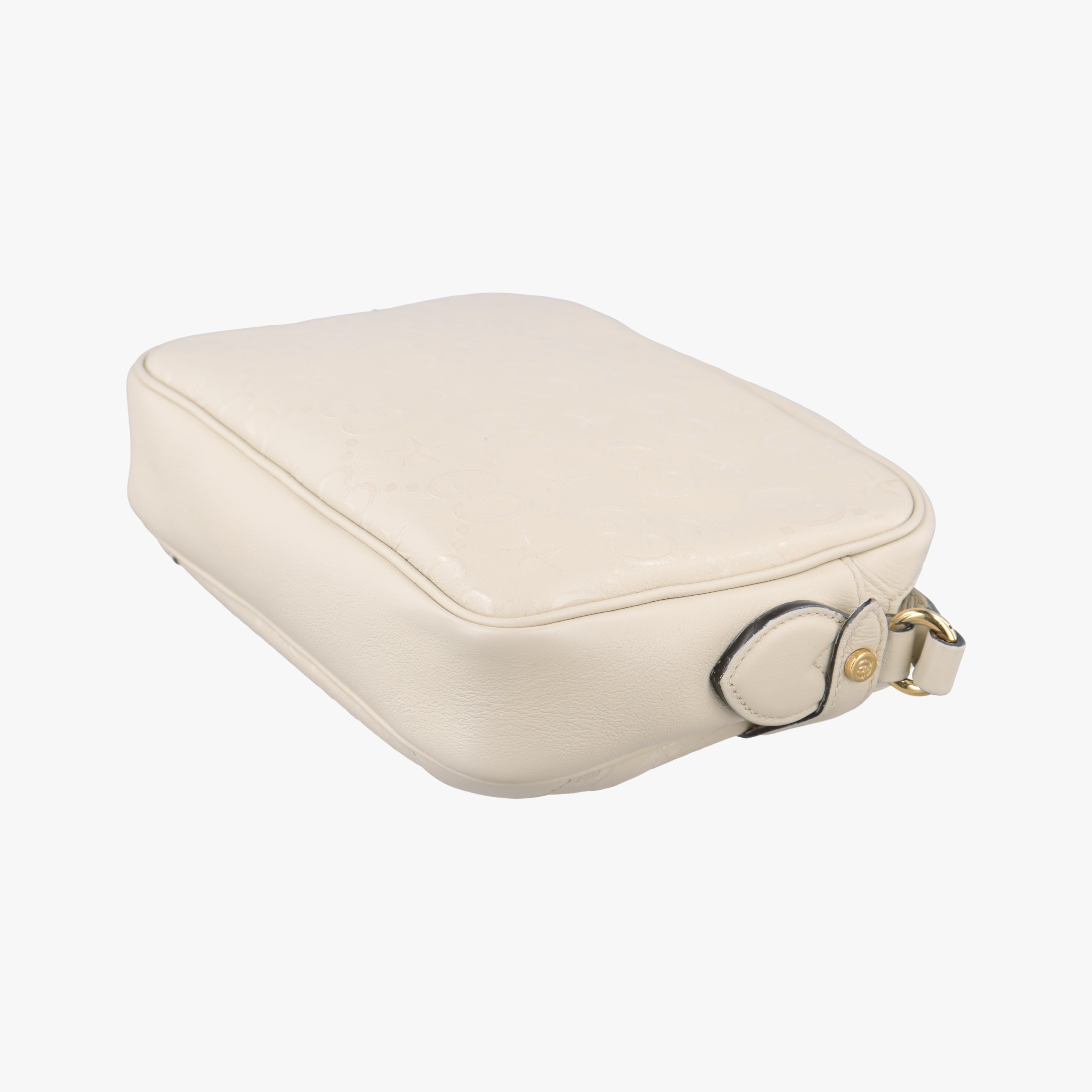 GG Star White Leather 675776 I036965695GGスター ホワイト レザー 675776 I036965695