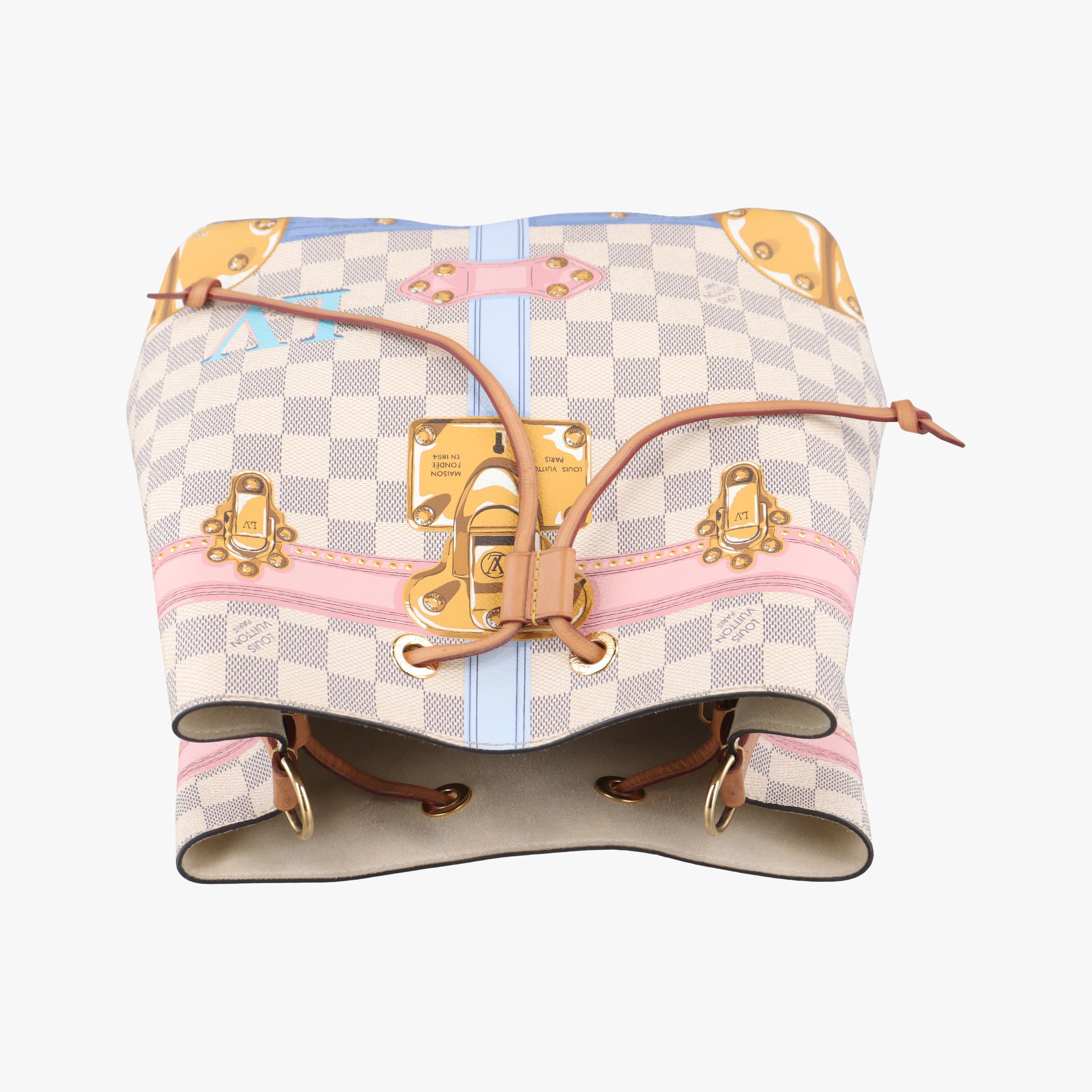 NeoNoeSummer Trunk Azur×multi Damier Canvas N41066 SP0198ネオノエ サマートランク アズール×マルチ ダミエキャンバス N41066 SP0198