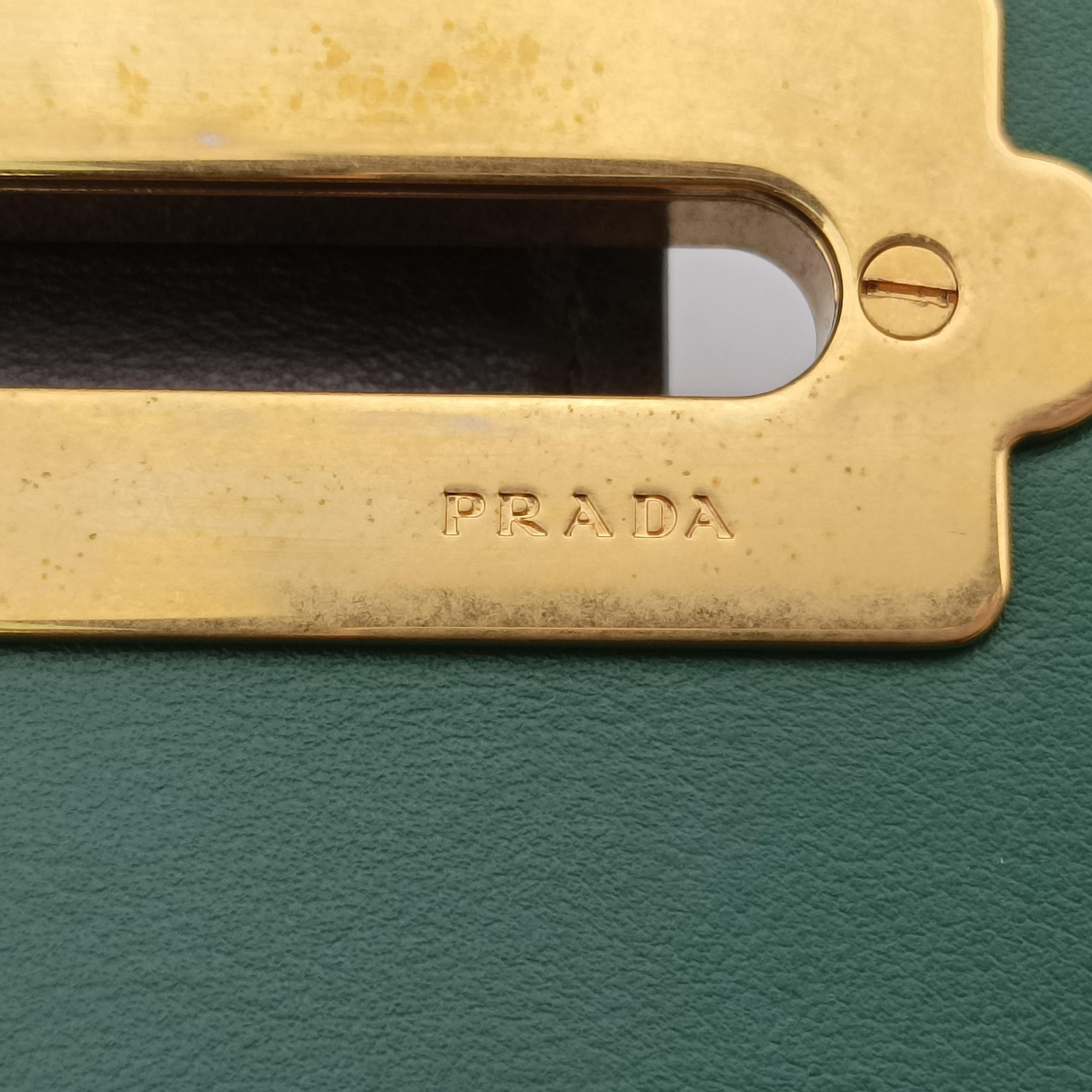 Cahier Green×Black leather 256カイエ グリーン×ブラック レザー 256