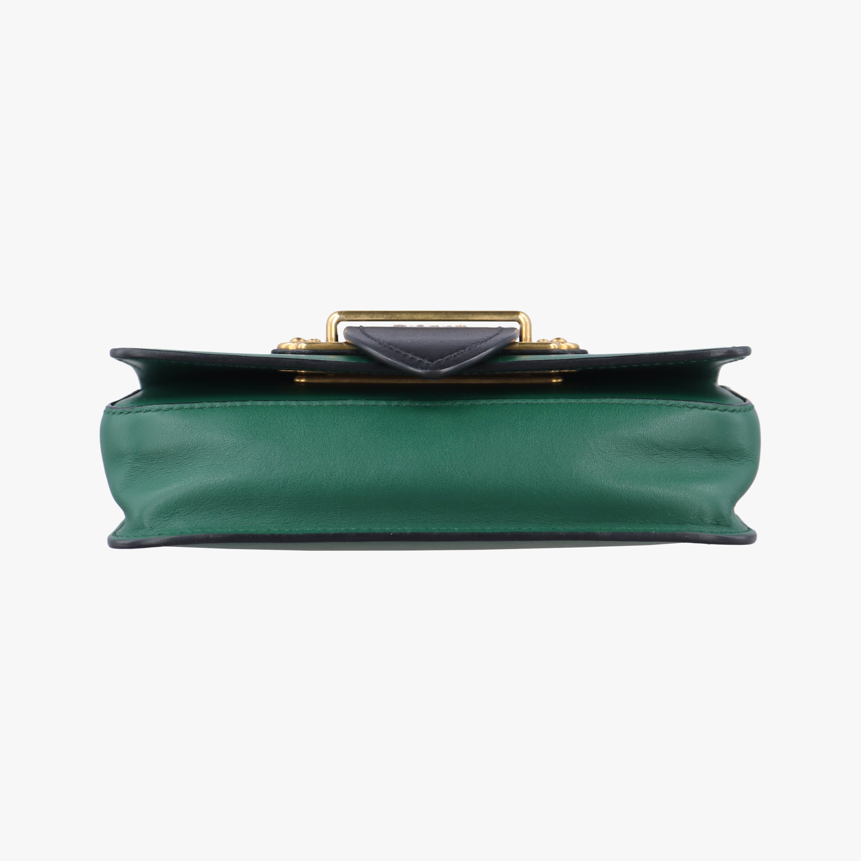 Cahier Green×Black leather 256カイエ グリーン×ブラック レザー 256