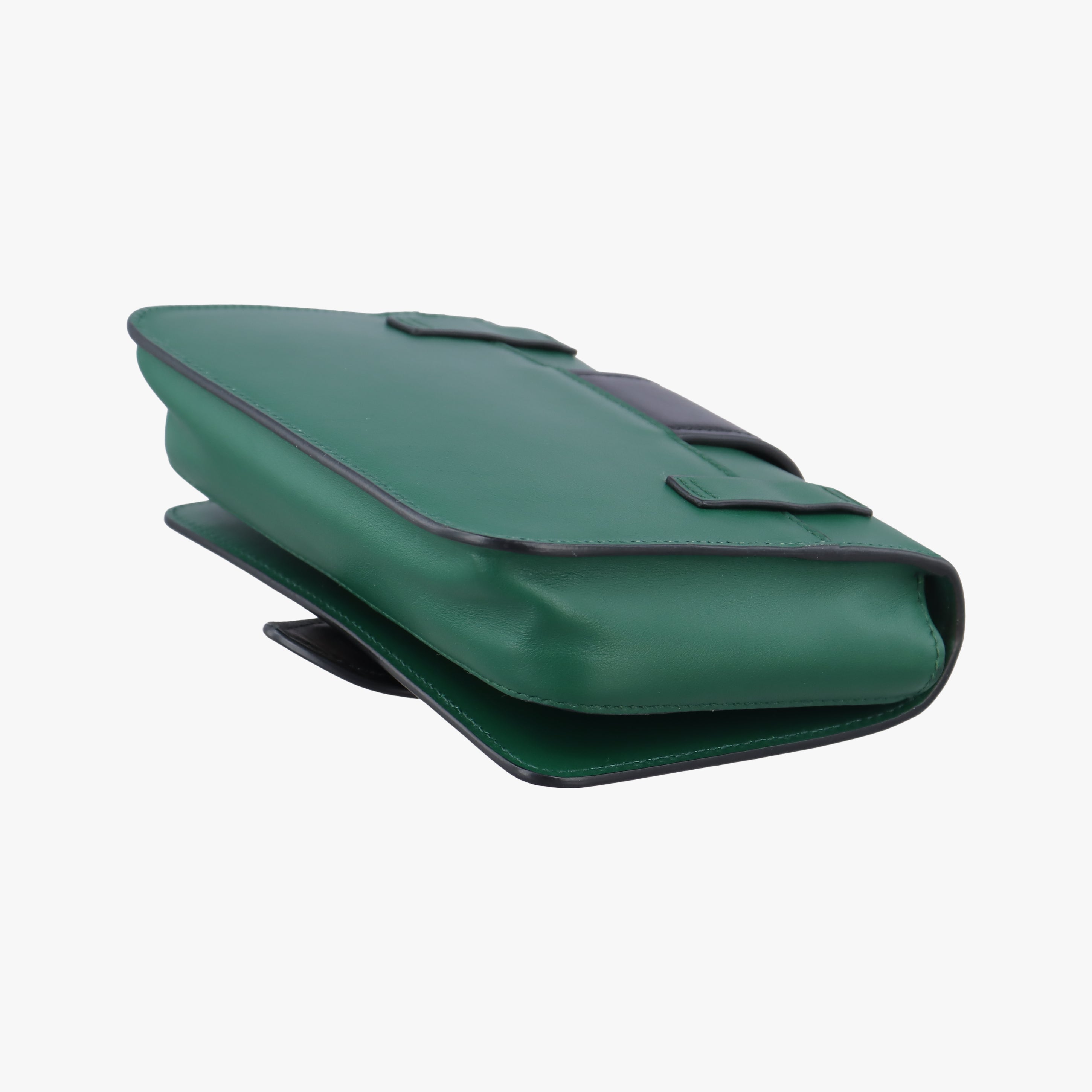 Cahier Green×Black leather 256カイエ グリーン×ブラック レザー 256