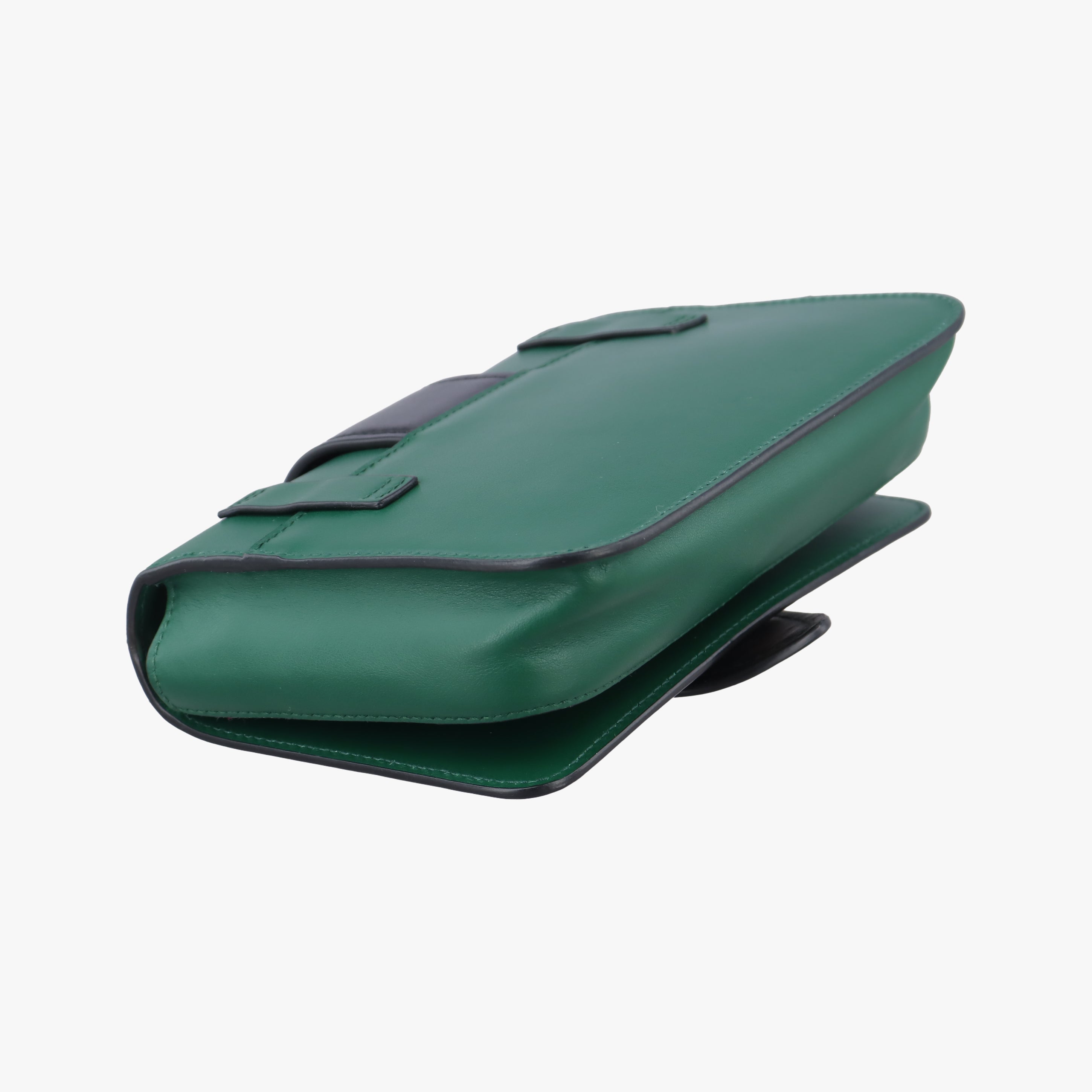 Cahier Green×Black leather 256カイエ グリーン×ブラック レザー 256