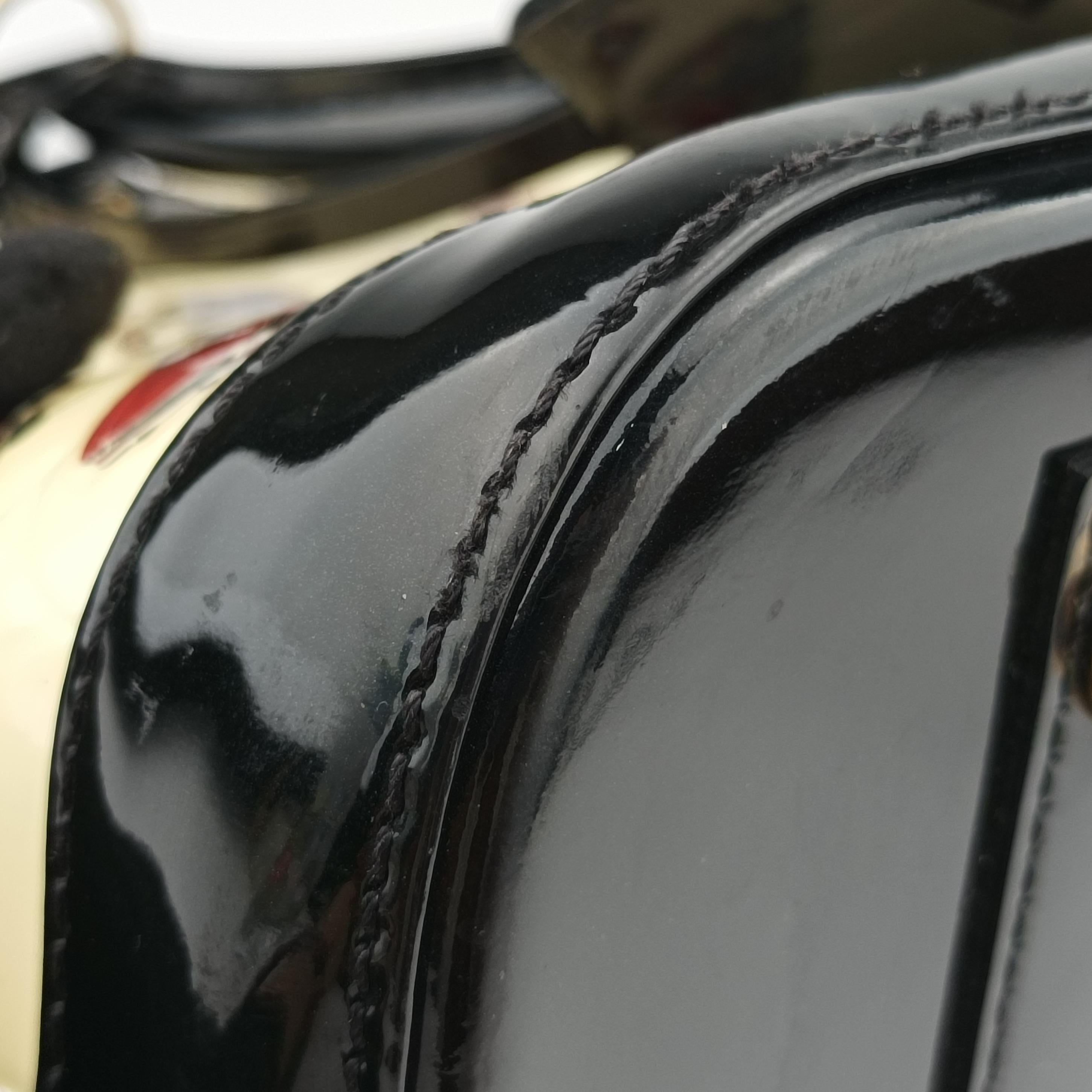 Alma PM Sticker Collection Ivory x black x multicolor Vernis M50466 SN1145アルマPM ステッカー アイボリー×ブラック×マルチカラー ヴェルニ M50466 SN1145