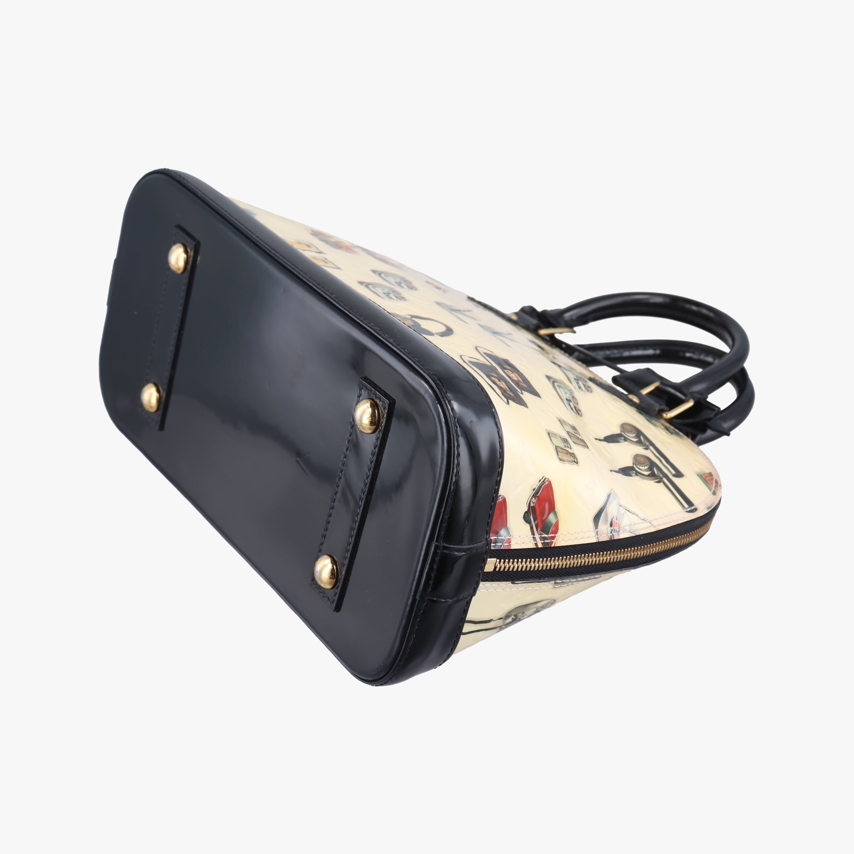 Alma PM Sticker Collection Ivory x black x multicolor Vernis M50466 SN1145アルマPM ステッカー アイボリー×ブラック×マルチカラー ヴェルニ M50466 SN1145