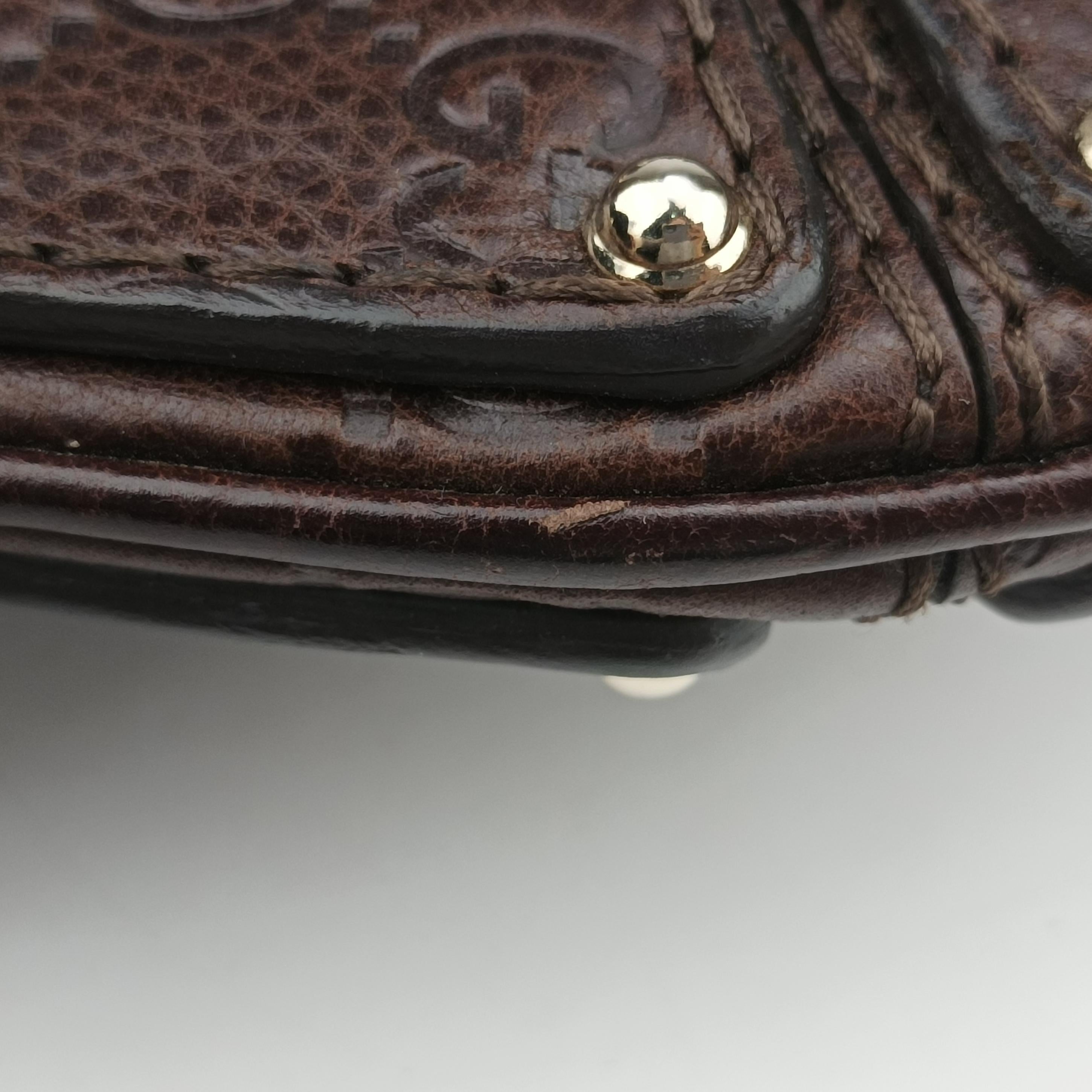 Bamboo Babouska Indy Hobo Brown Leather 185566 H3306015バンブー バブースカ インディ ホーボー ブラウン レザー 185566 H3306015