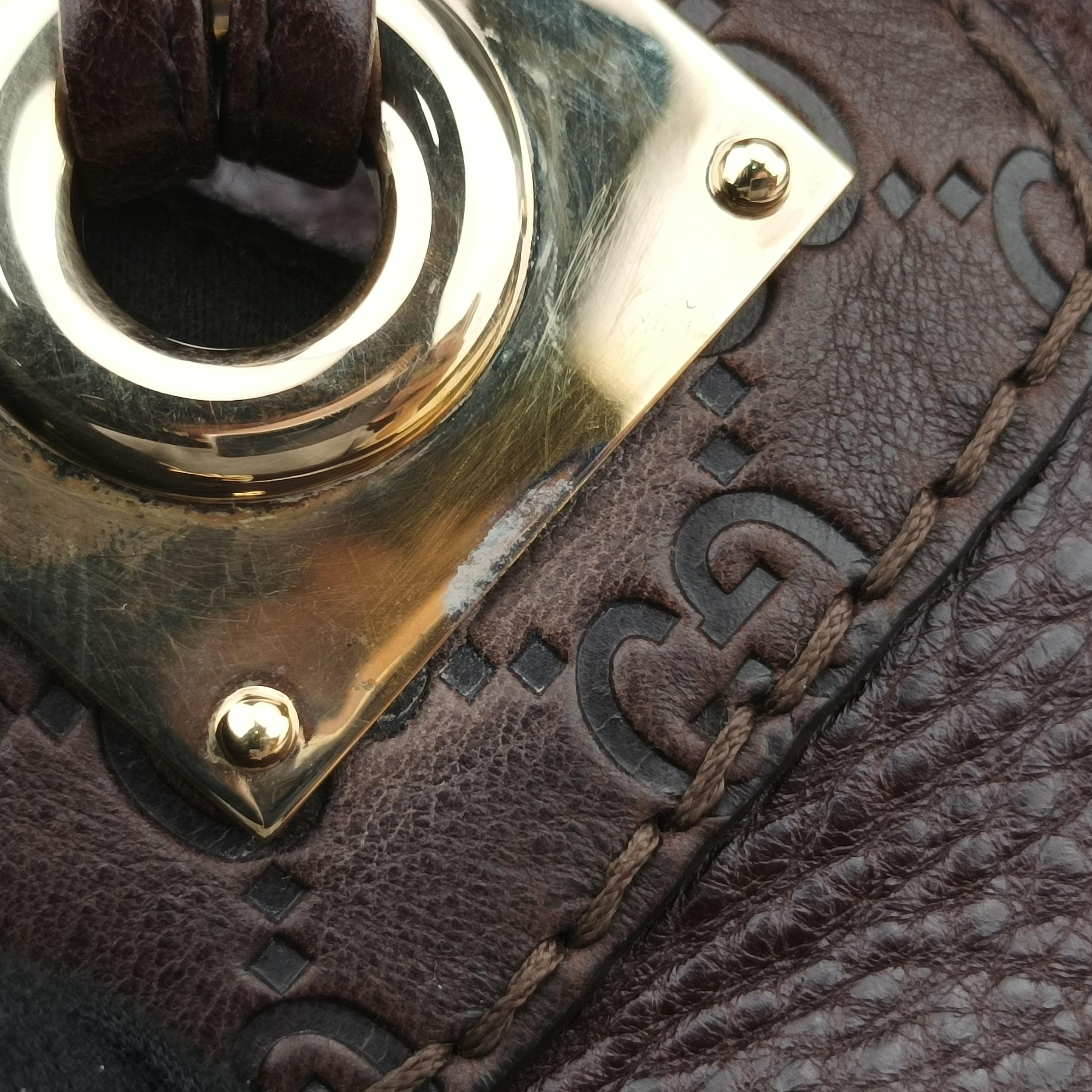 Bamboo Babouska Indy Hobo Brown Leather 185566 H3306015バンブー バブースカ インディ ホーボー ブラウン レザー 185566 H3306015