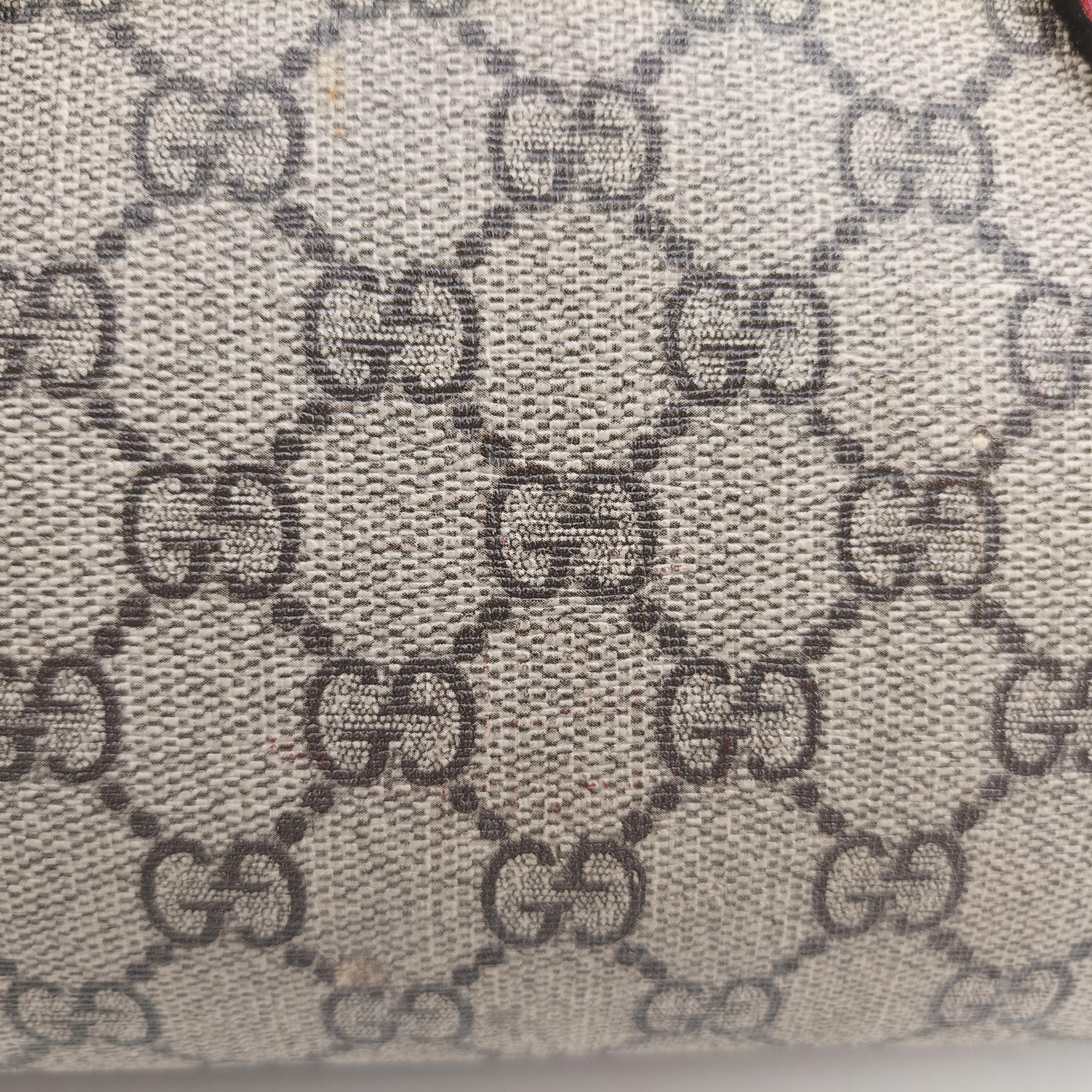 GG SUPREME beige×red×pink PVC coated canvas x leather 409529 I019476972GGスプリーム ベージュ×レッド×ピンク PVCコーティングキャンバス×レザー 409529 I019476972