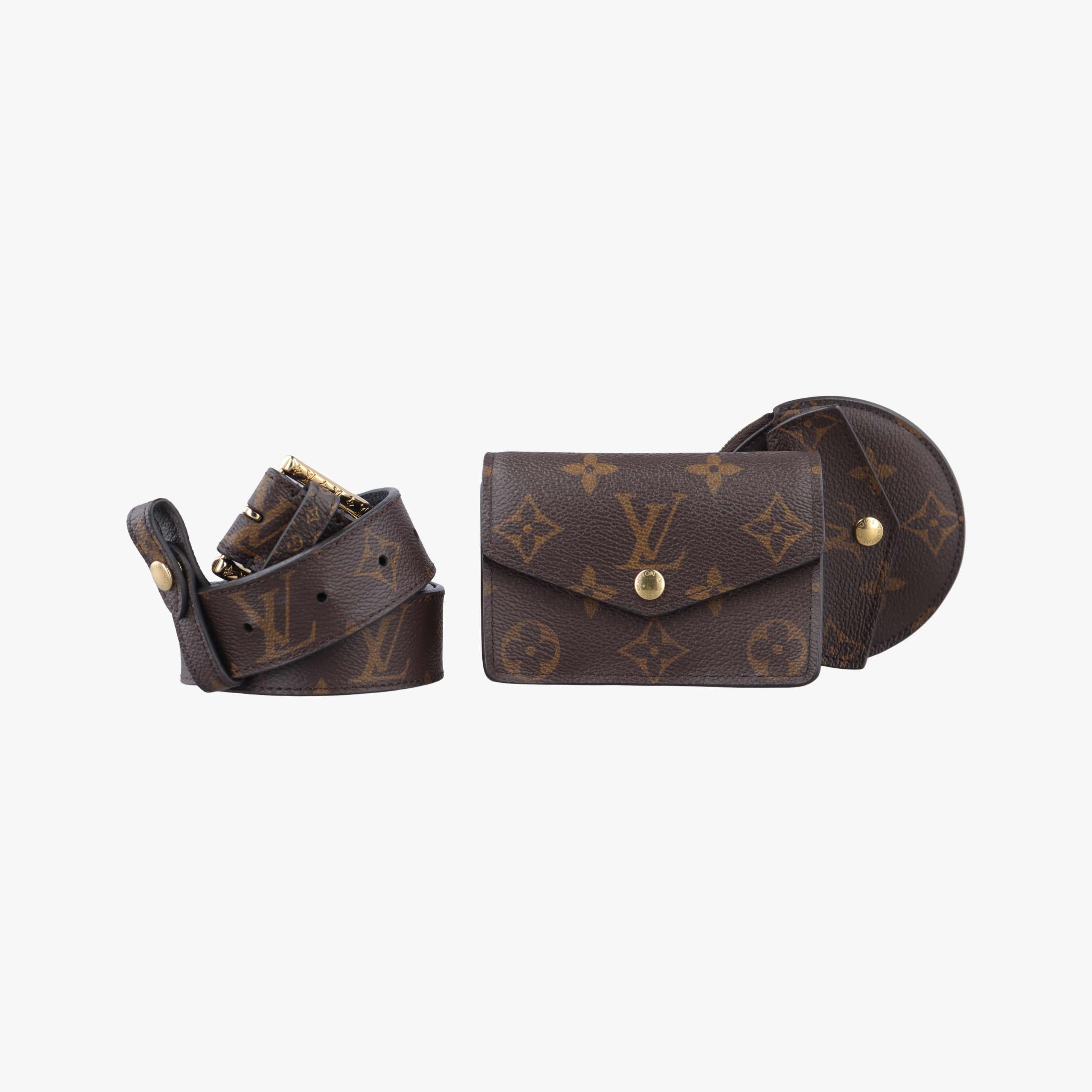 Daily Multi Pocket Belt Brown Monogram Canvas M0236U デイリー マルチ ポケット ベルト モノグラム/ブラウン系 モノグラムキャンバス M0236U