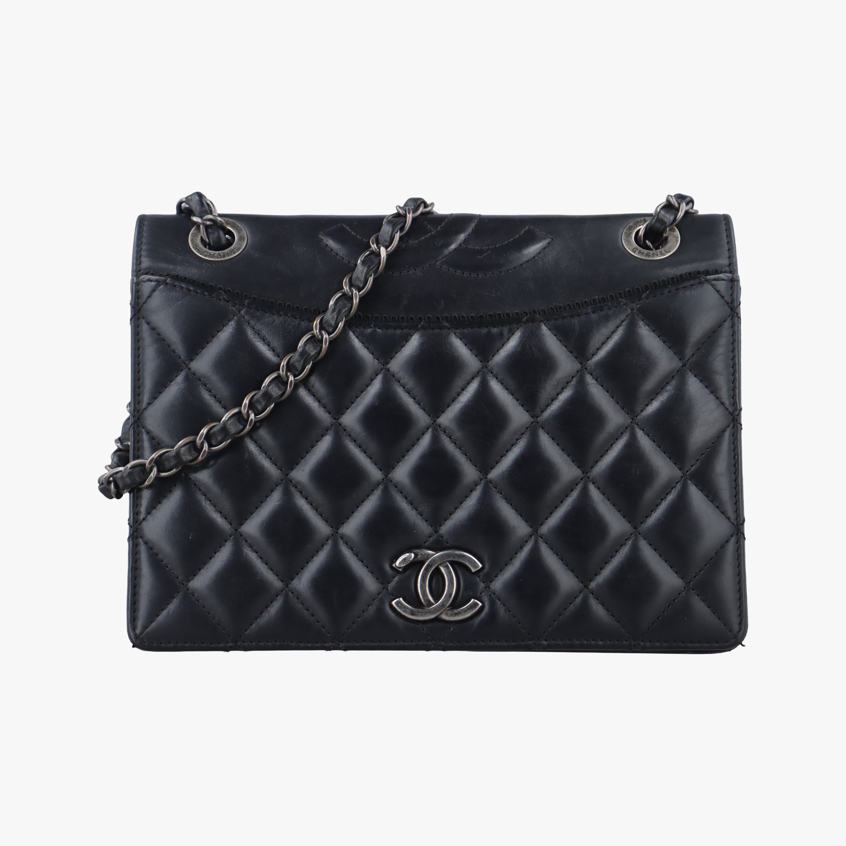 Matelasse coco mark Black Leather A93012 21425294マトラッセ ココマーク ブラック レザー A93012 21425294