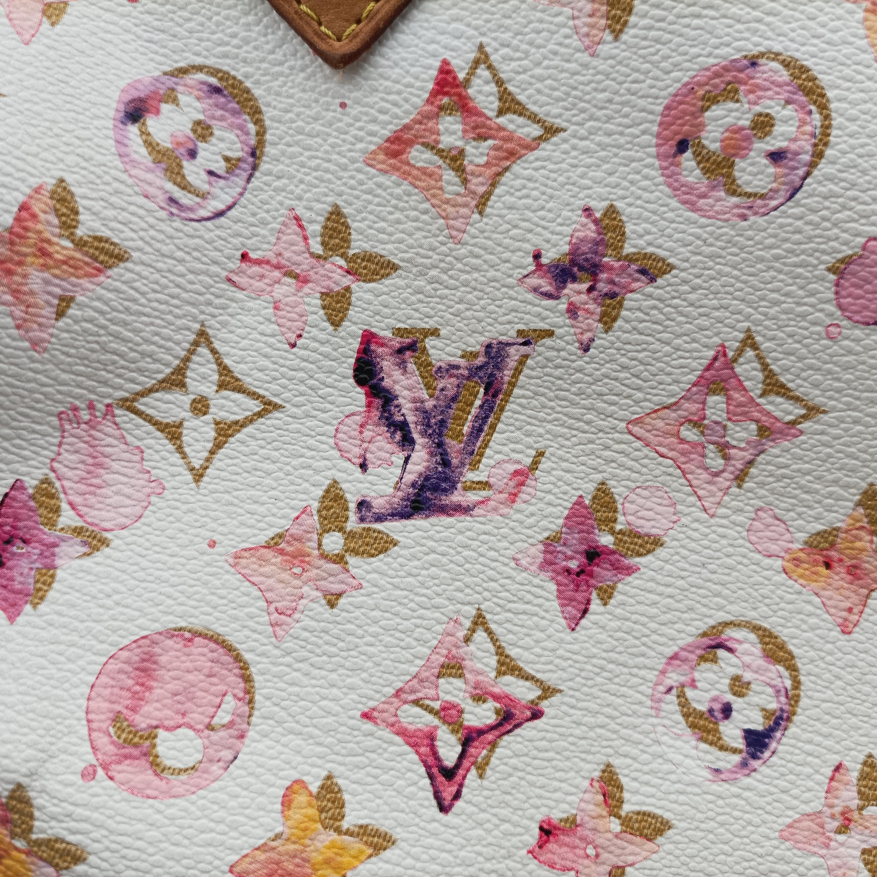 Speedy 30 white×Multicolor Monogram Water Color M95751 SP1018スピーディ30 ブロン×マルチカラー モノグラム ウォーターカラー M95751 SP1018