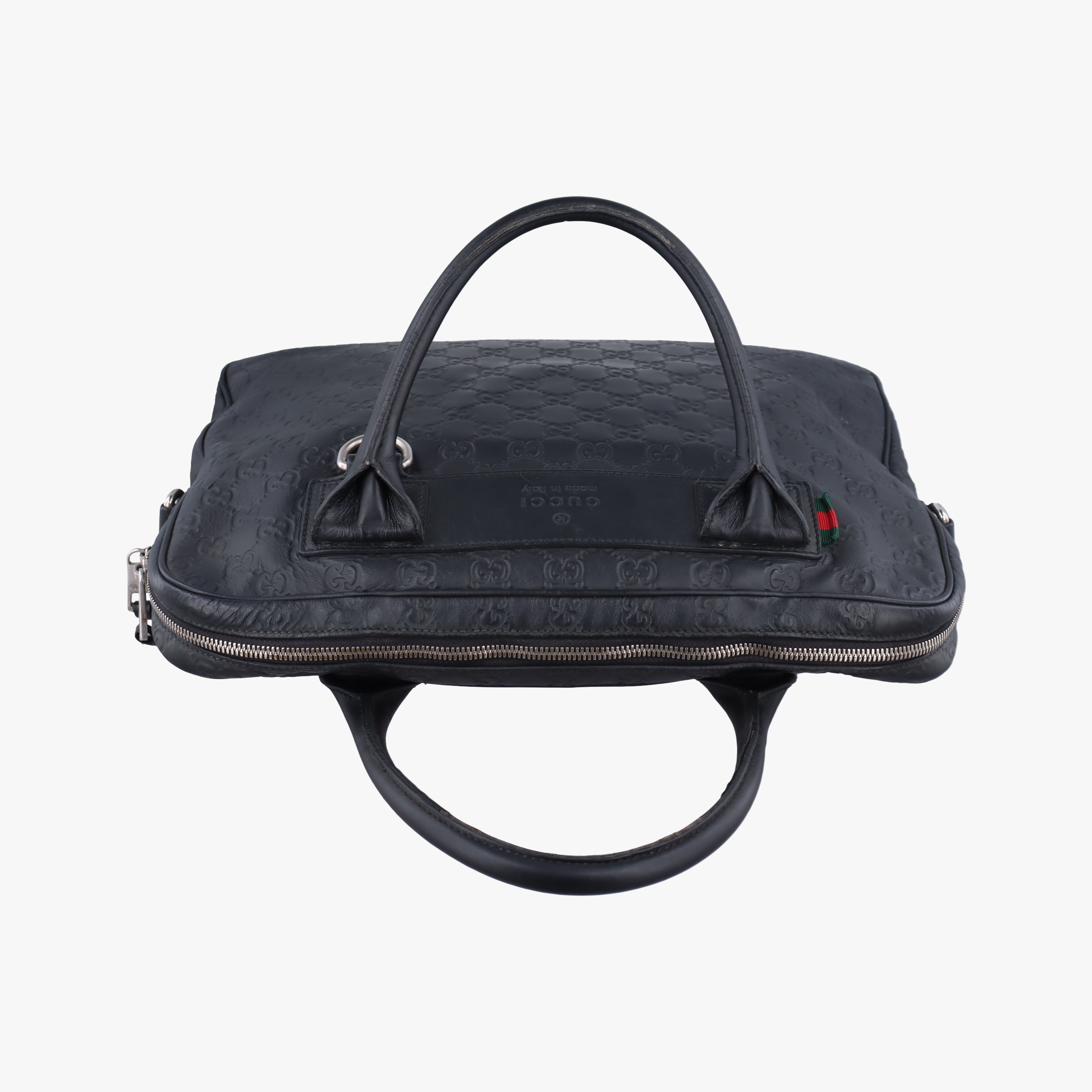 Guccissima Briefcase Business Black Leather 328937 A015867513グッチシマ ブリーフケース ビジネス ブラック レザー 328937 A015867513